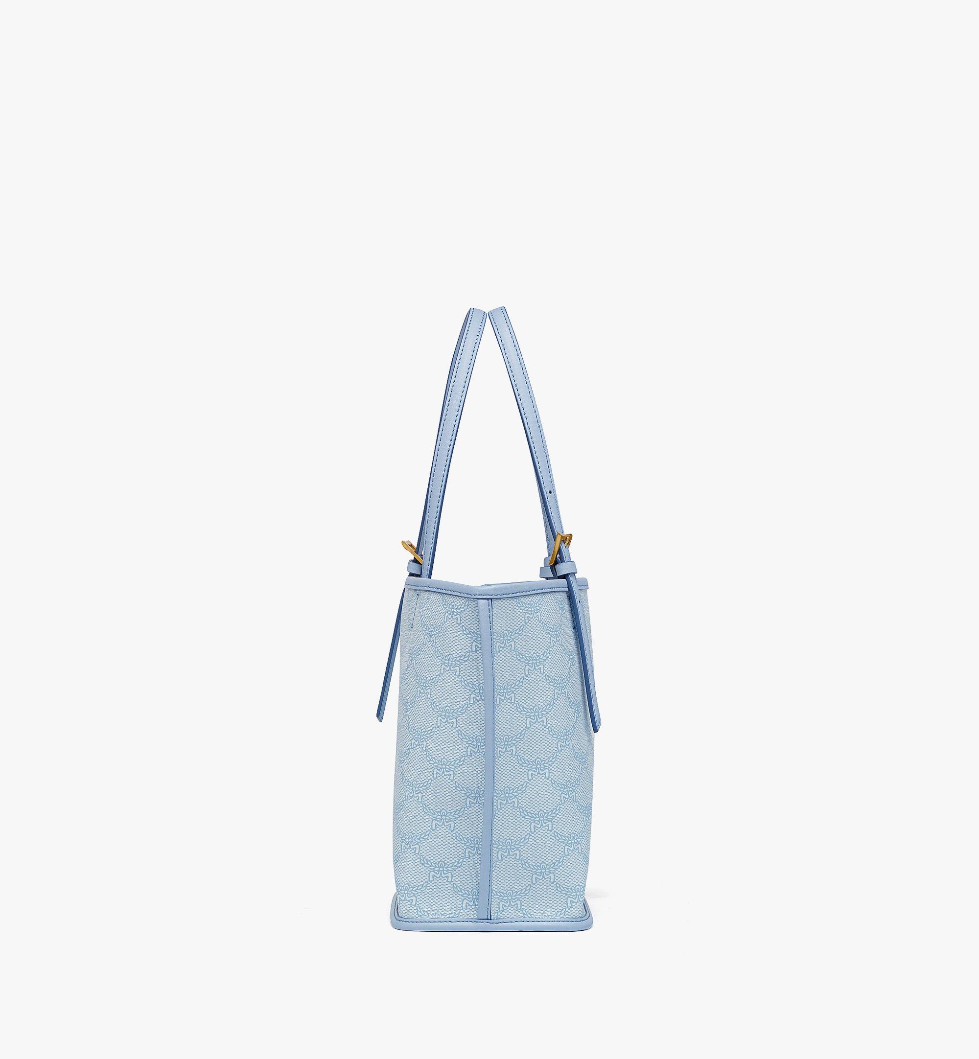 MCM Himmel Shopper in Lauretos Blue MWPESAC02E3001 Alternate View 1