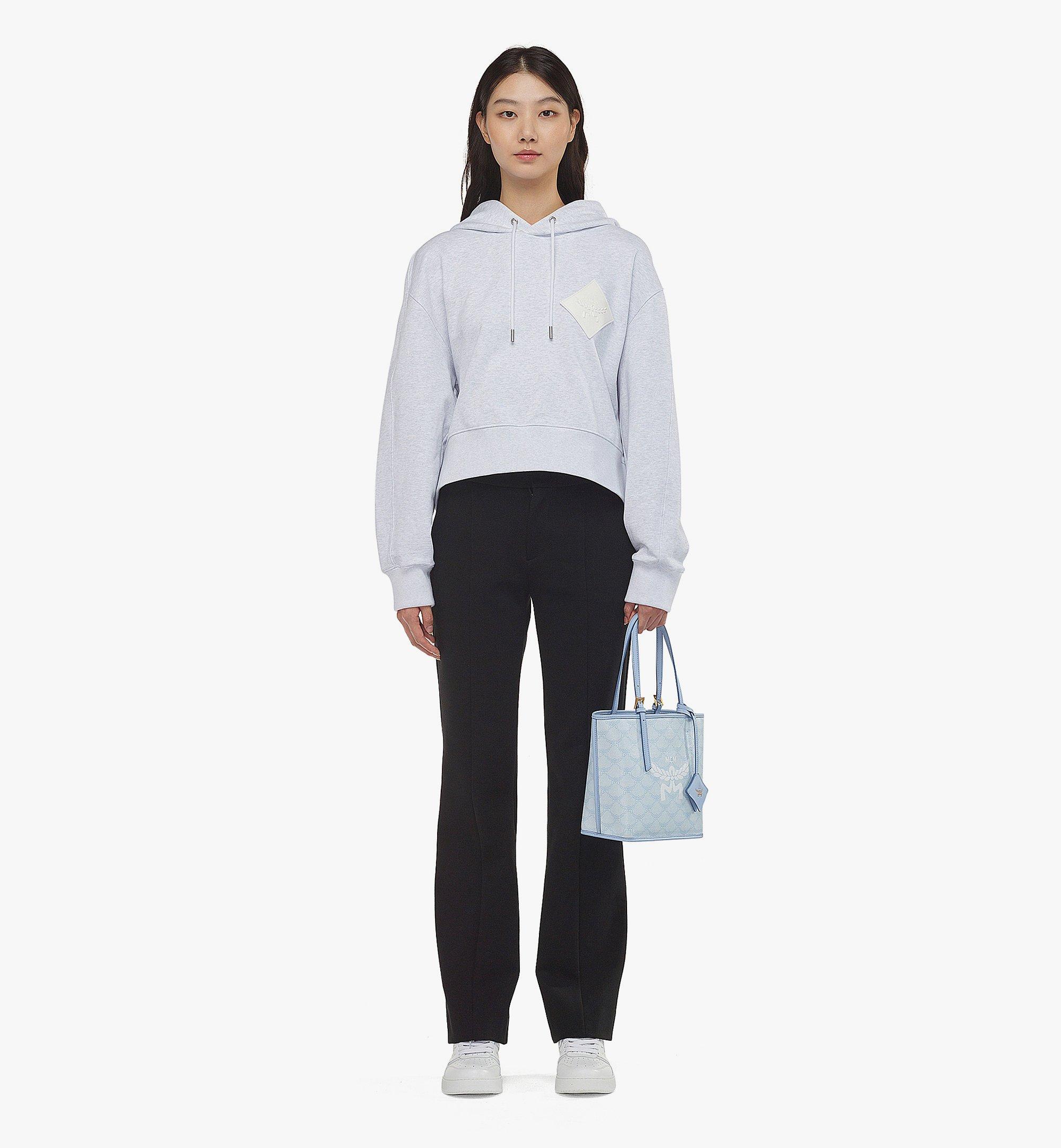 MCM Himmel Shopper in Lauretos Blue MWPESAC02E3001 Alternate View 2