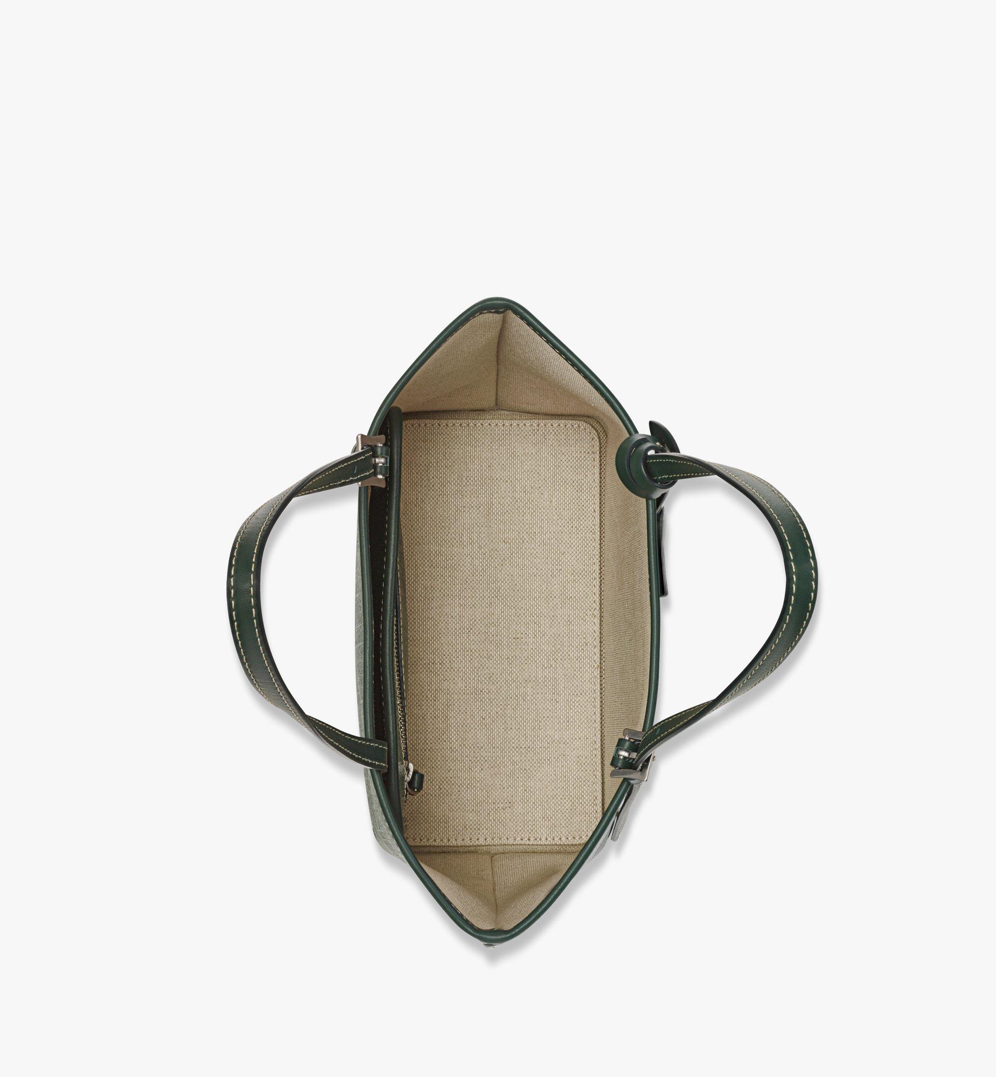 MCM Himmel Shopper in Lauretos Green MWPESAC02G0001 Alternate View 2