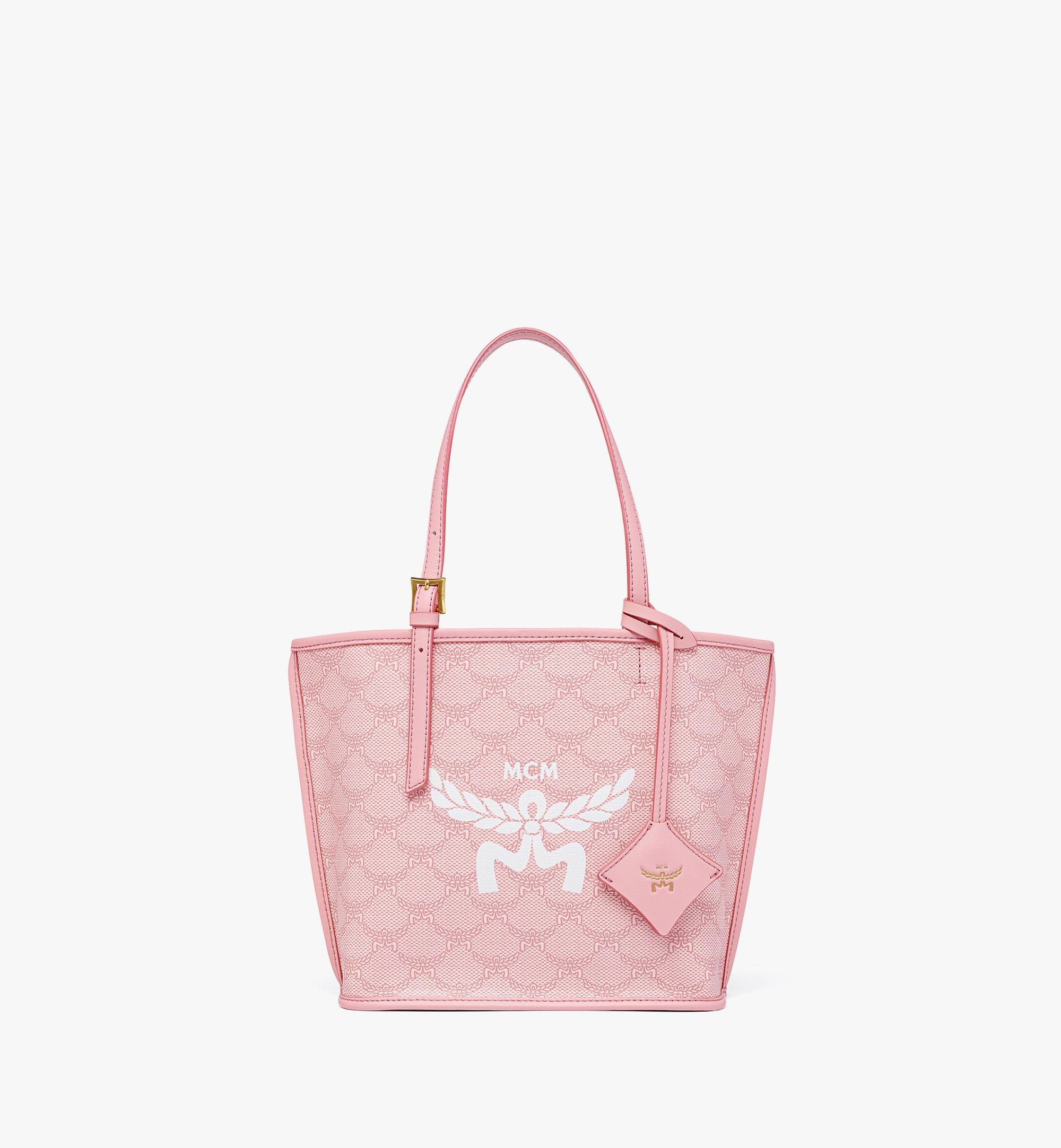 Mcm large deals pink tote