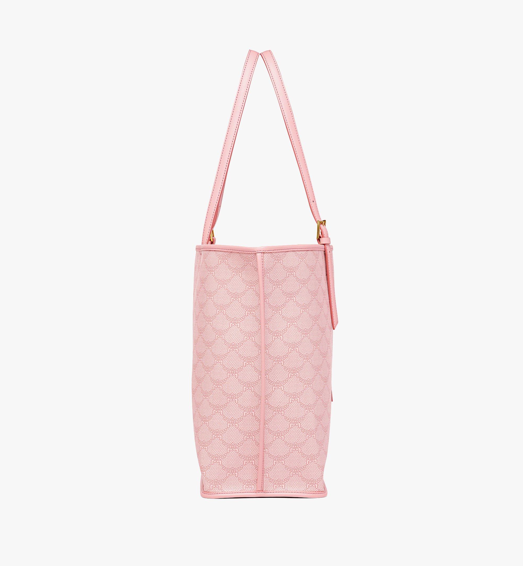 MCM Himmel Shopper in Lauretos Pink MWPESAC03P6001 Alternate View 1