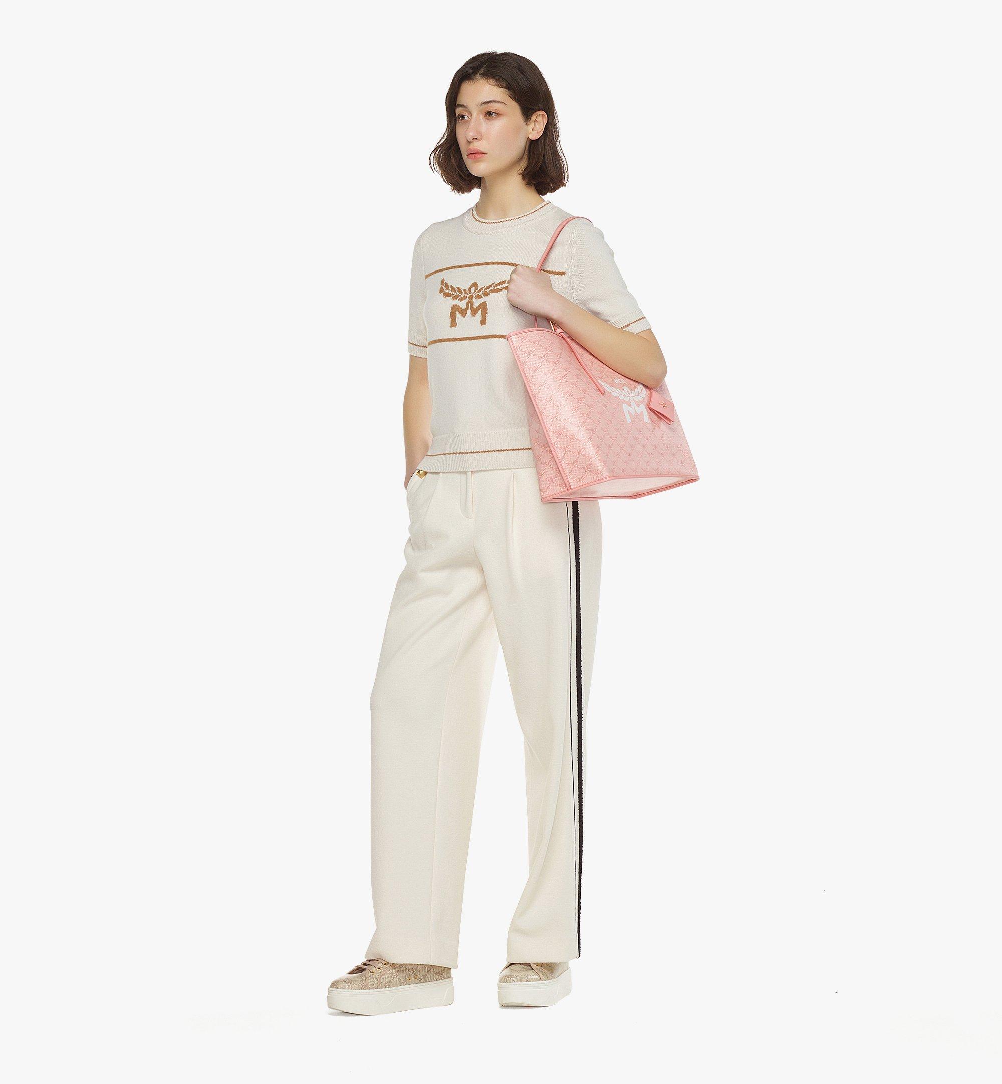 Medium Himmel Shopper in Lauretos Pink | MCM ®JP
