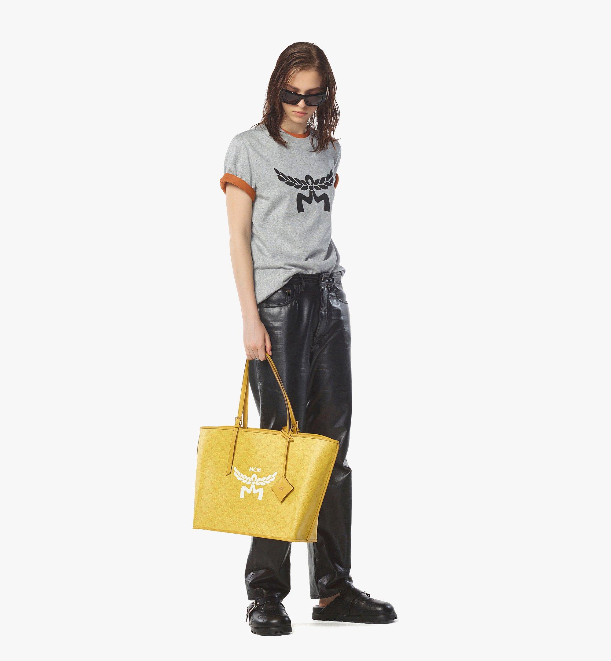 Medium Himmel Shopper in Lauretos Yellow MCM CA