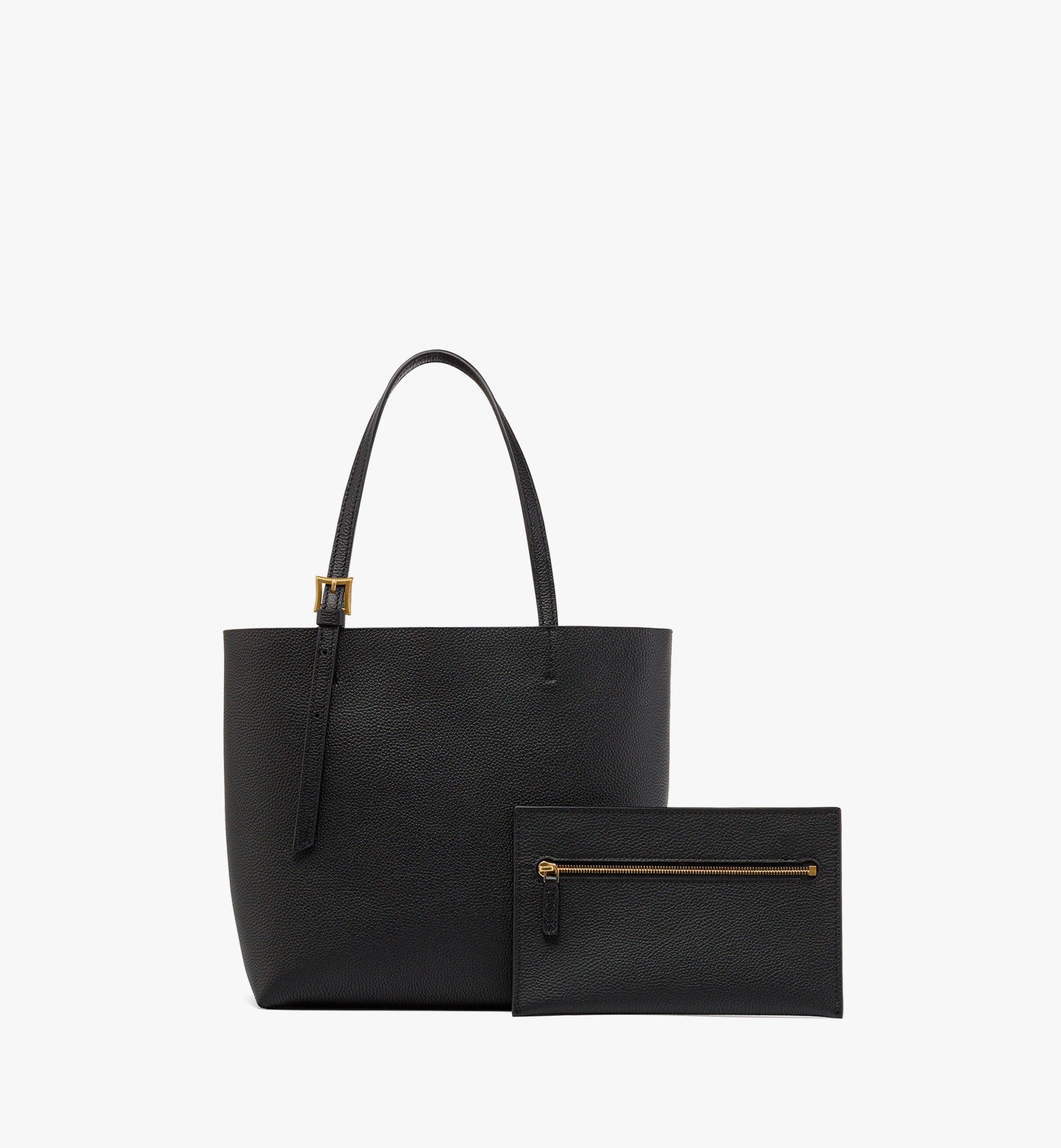 MCM Himmel Shopper aus Leder mit Logoprägung Black MWPESAC04BK001 Noch mehr sehen 3