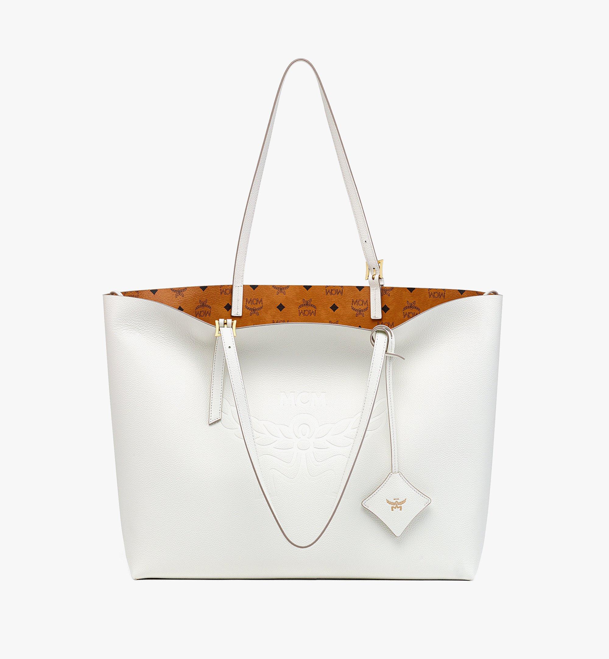 Sac cabas Himmel en cuir embossé à logo