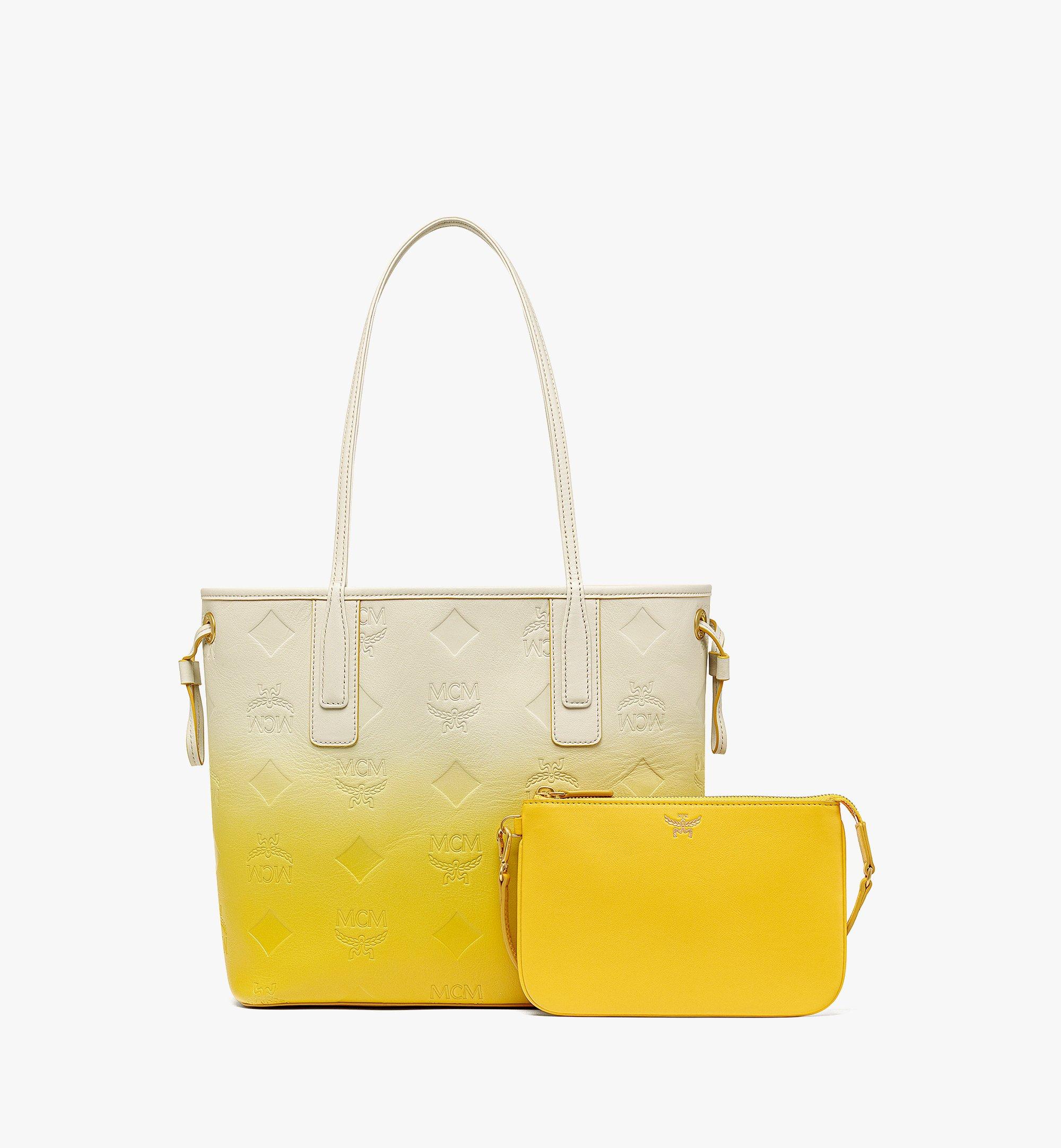 Small Liz Shopper in Gradation Monogram Leather Yellow | MCM ®CA