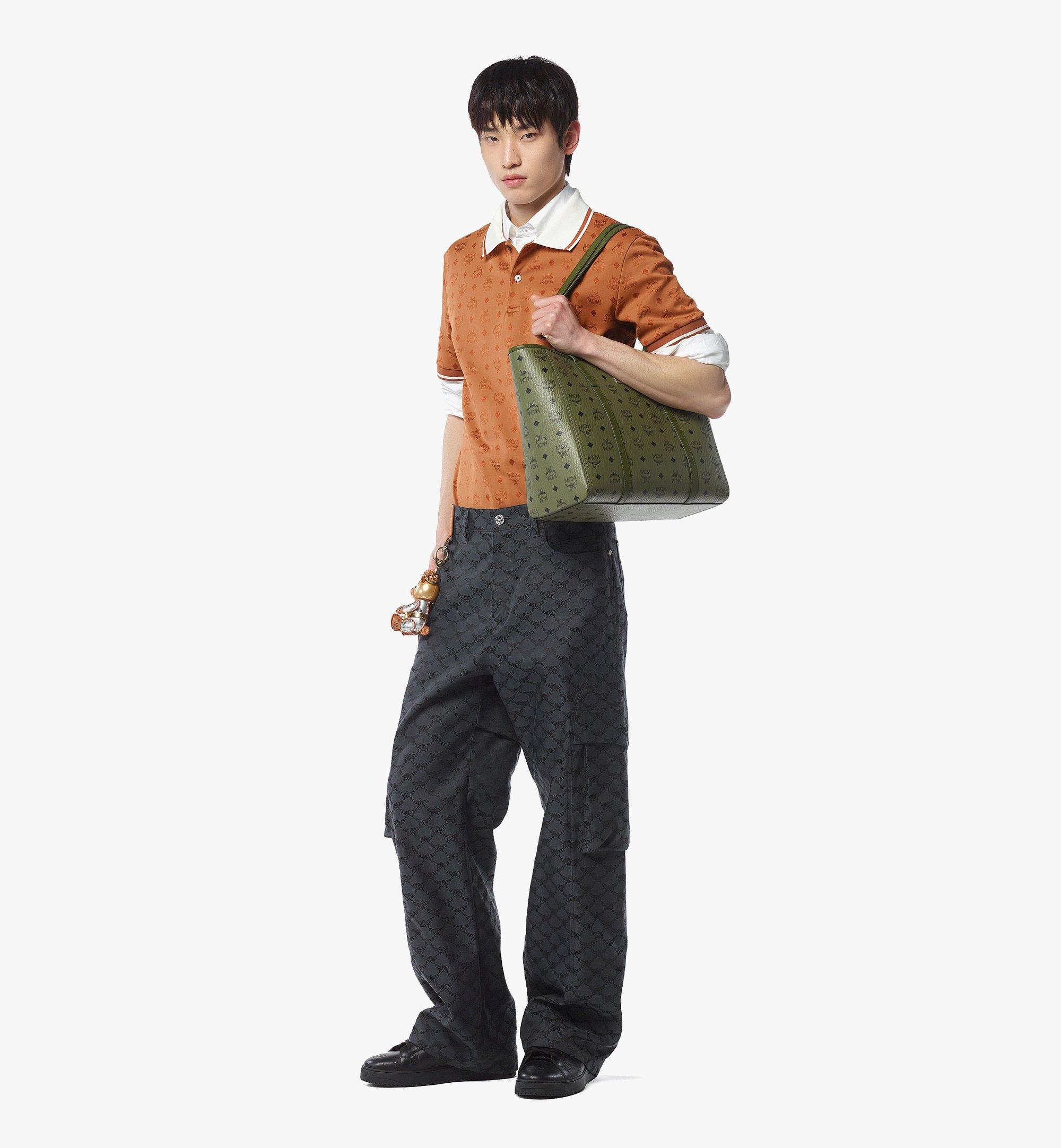 Toni Top-Zip Shopper in Visetos