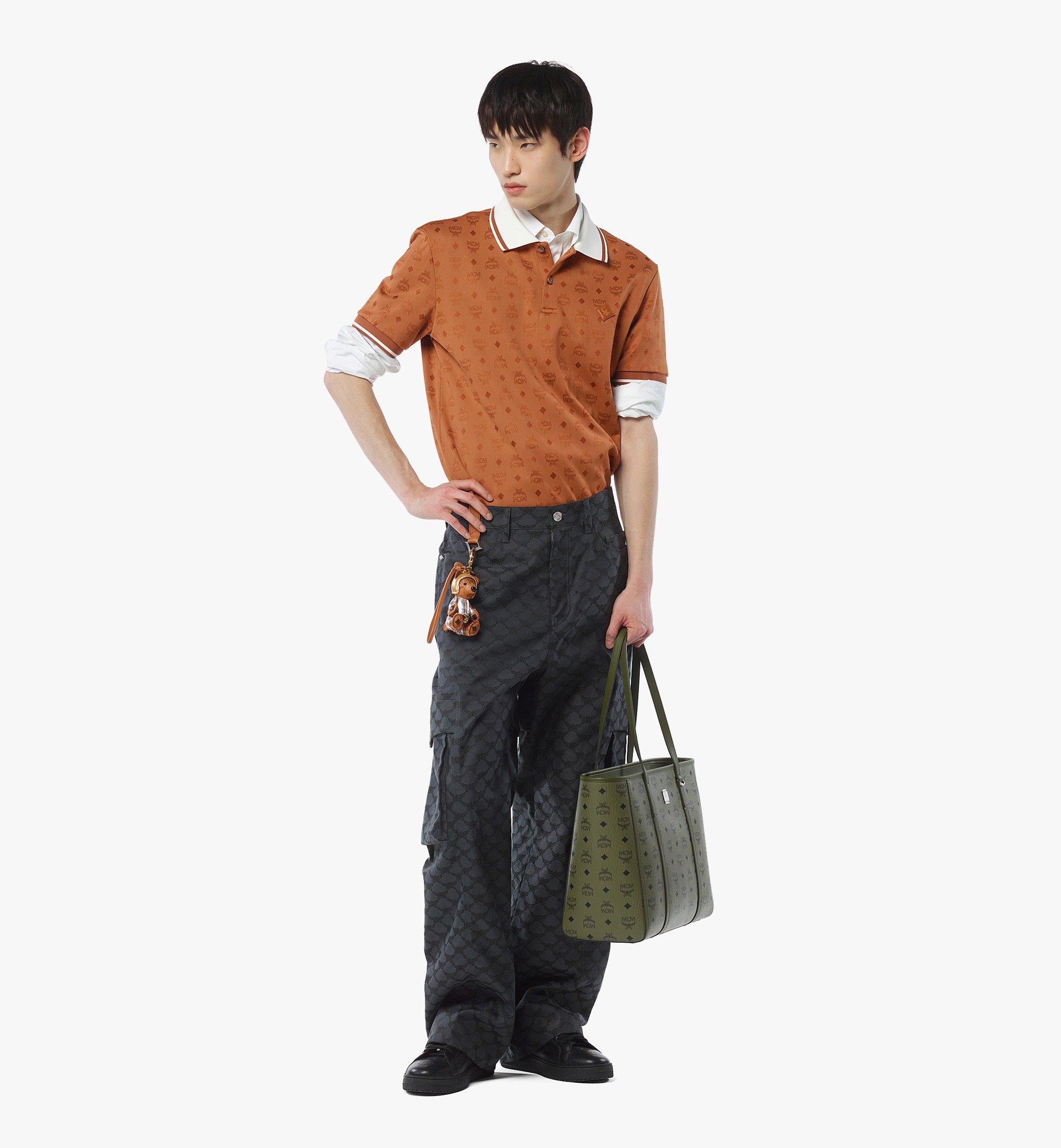 Medium Toni Top-Zip Shopper in Visetos Green | MCM ®US