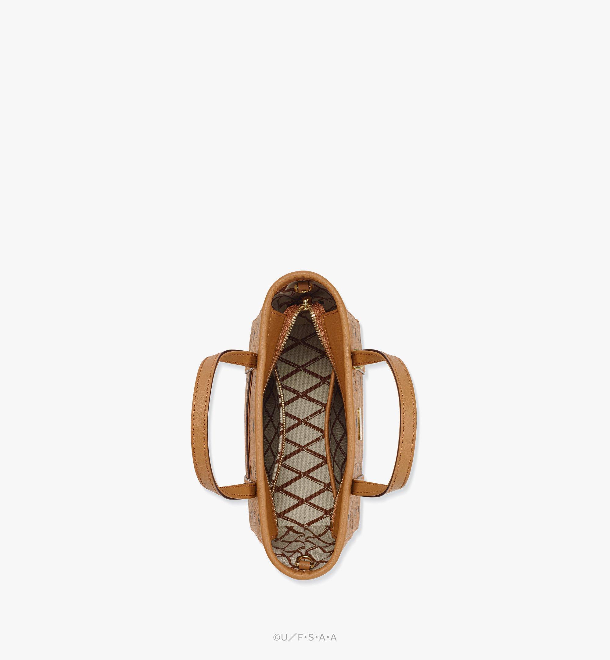 MCM 【MCM×クレヨンしんちゃん】Toni トップジップ ショッパーバッグ Cognac MWPFAMT12CO001 ほかの角度から見る 2
