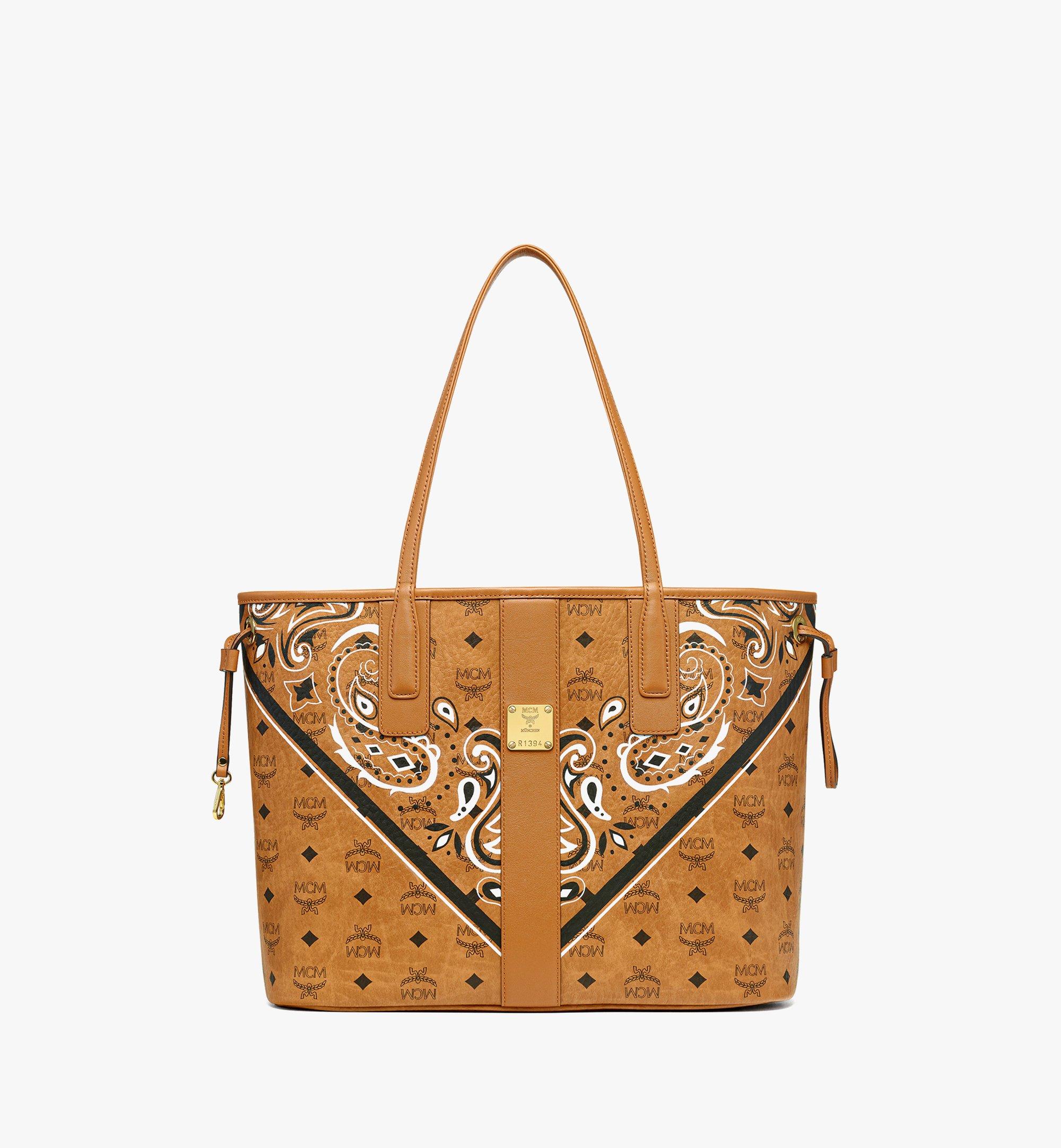 Reversible Liz Shopper in Bandana Visetos
