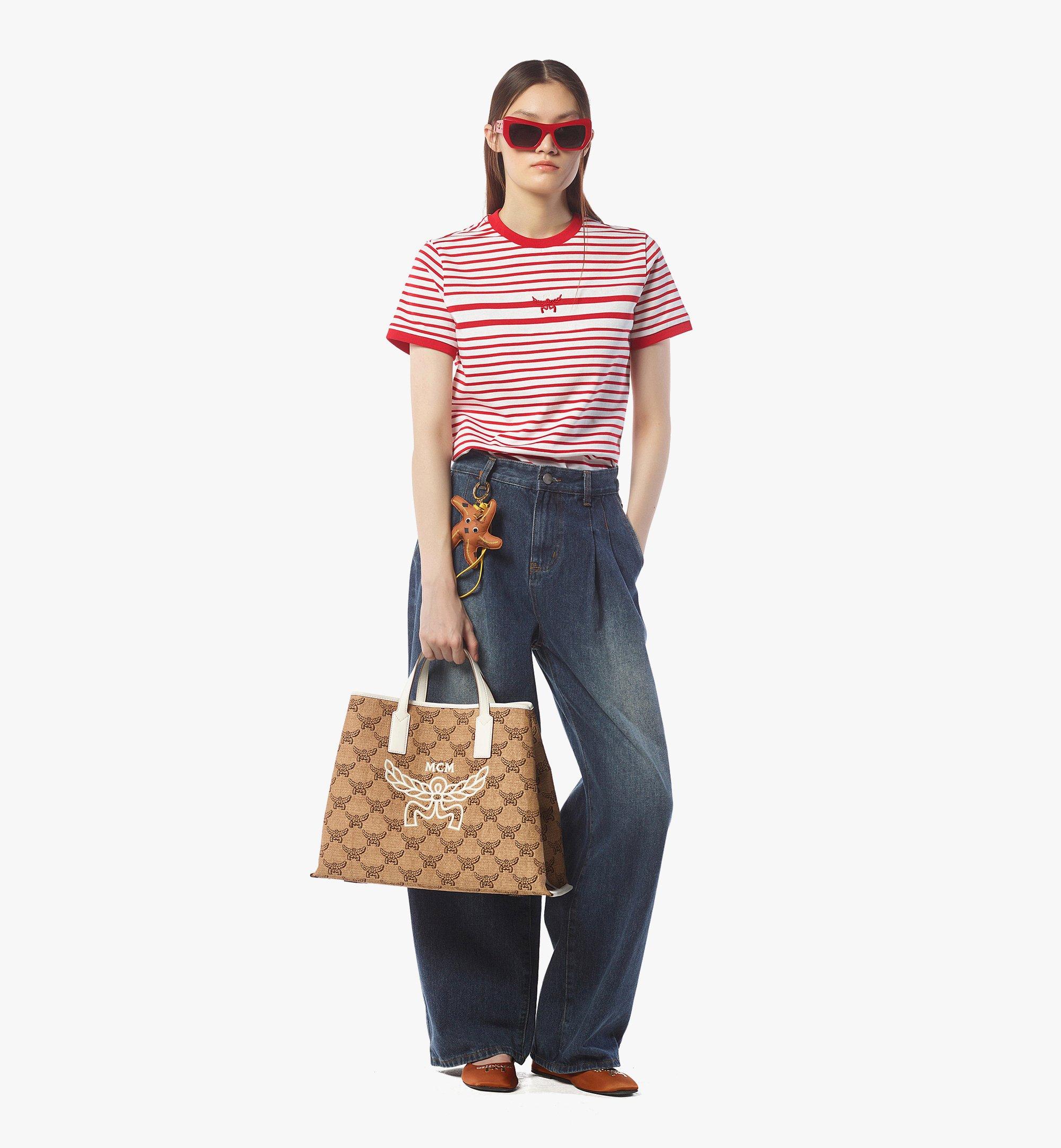 MCM HIMMEL クロスボディ ラフィアジャカード X-Mini HIMMEL クロスボディ- ラフィアジャカード ベージュ