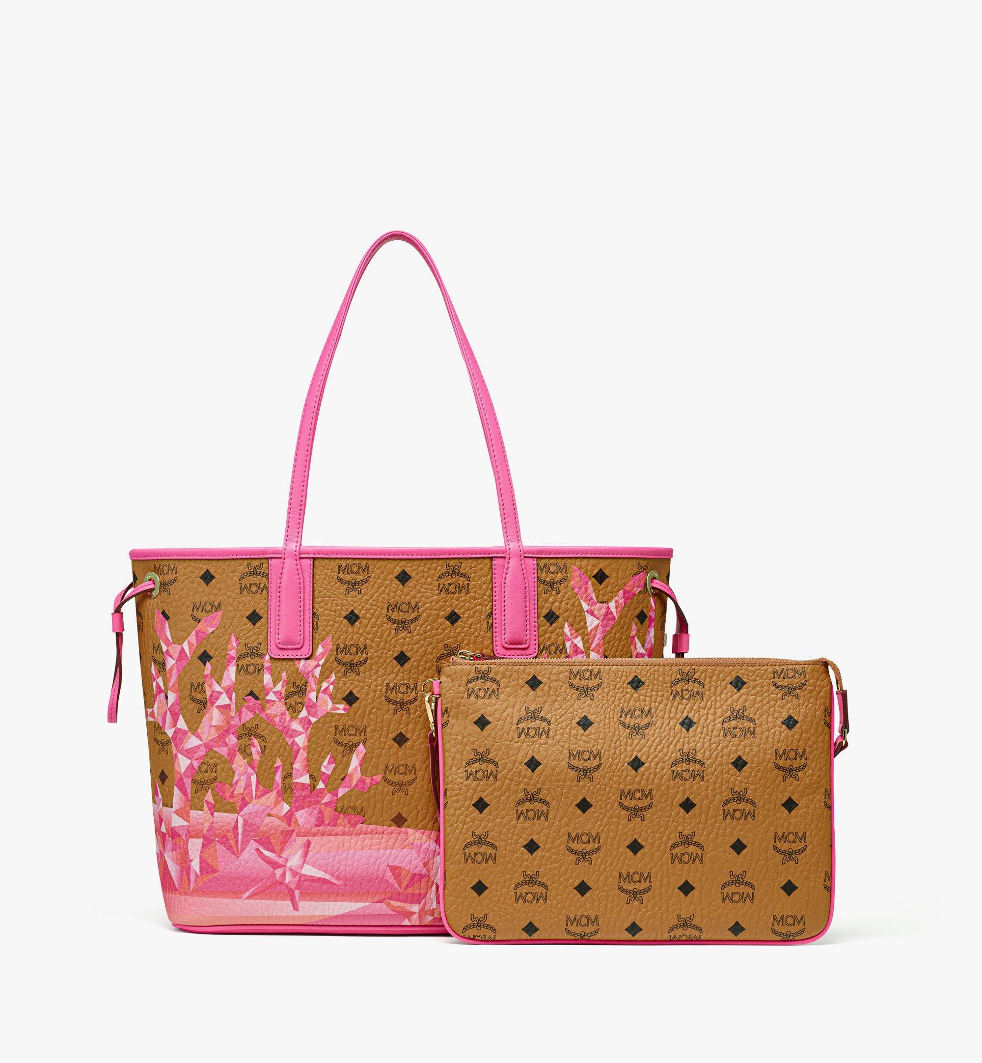 MCM Liz Shopper in Cubic Coral Visetos Pink MWPFSLR05Q1001 Alternate View 3