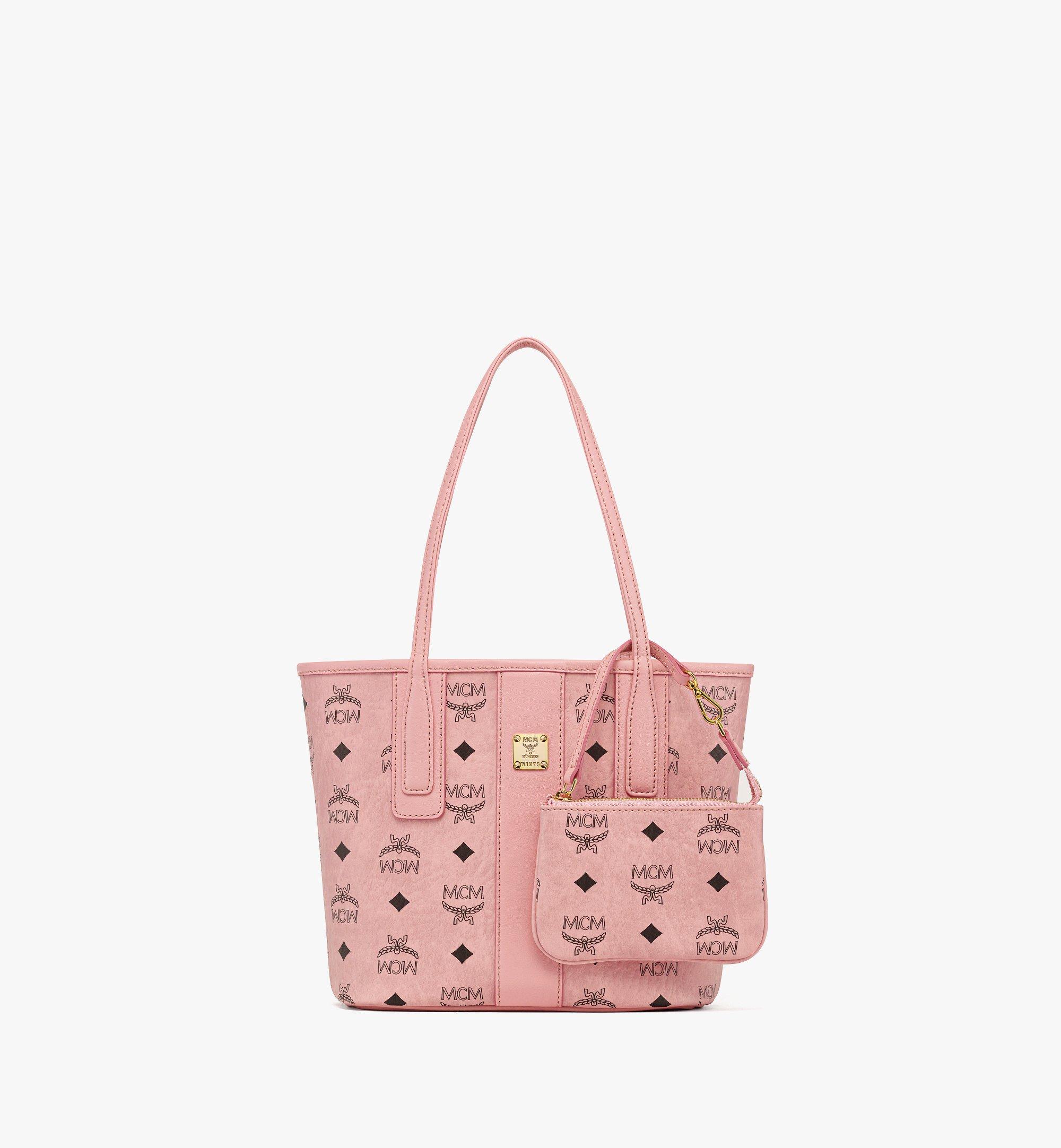 Mini Liz Shopper in Visetos Pink MCM US