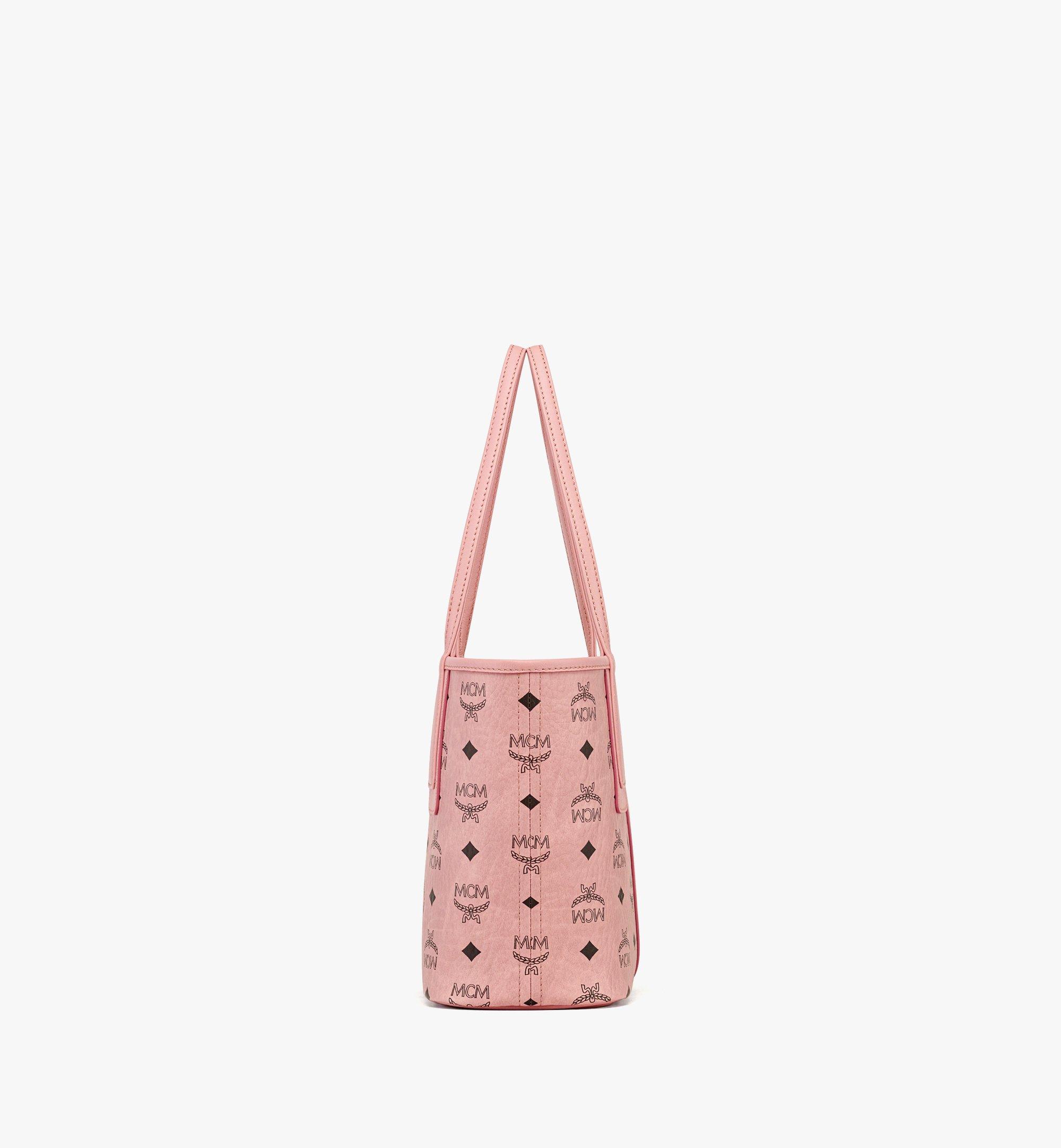 Mini Liz Shopper in Visetos Pink MCM CA