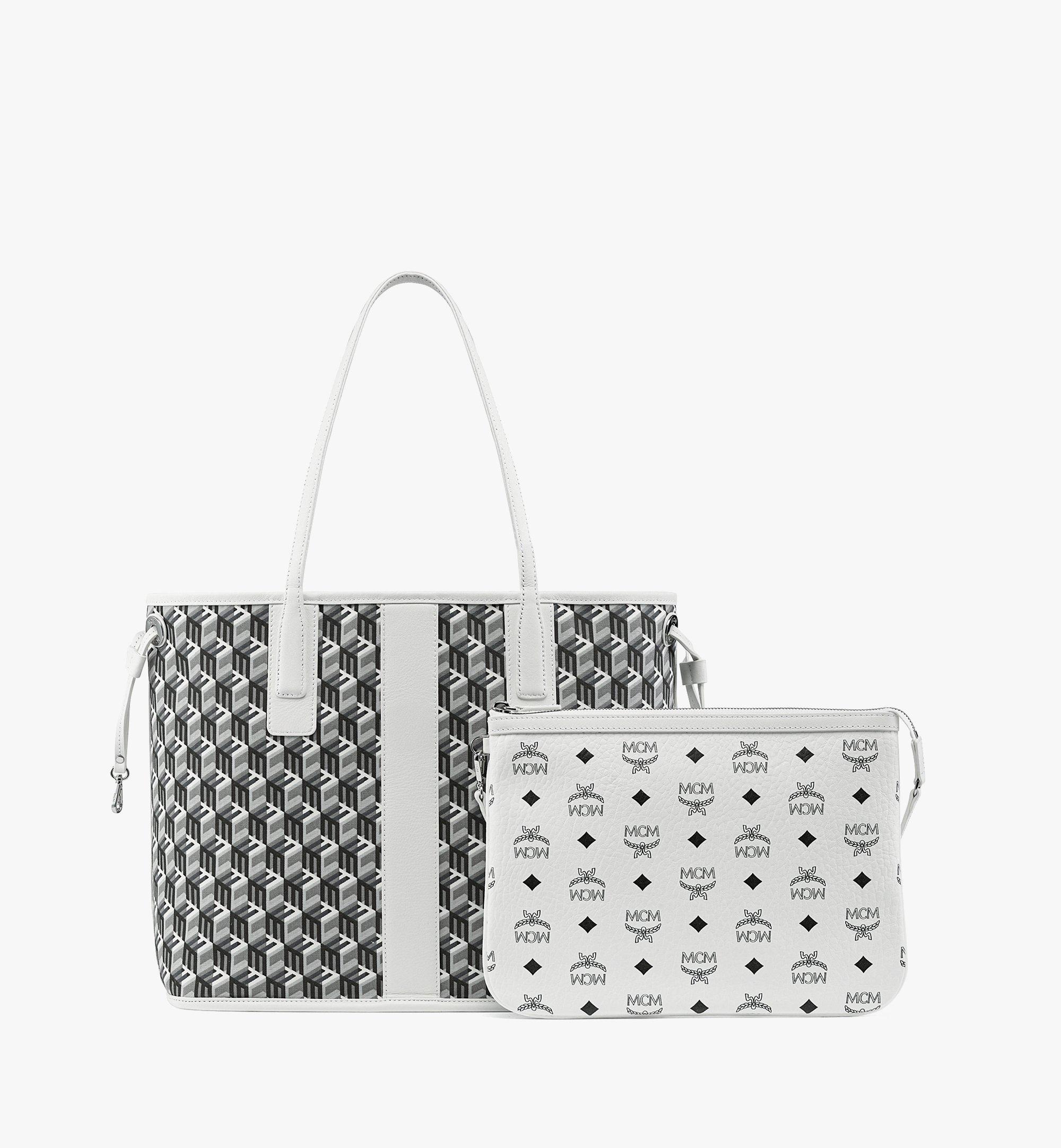 MCM MCM x SNIPES Reversible Liz Shopper in Visetos  MWPFSUP03WT001 Alternate View 4