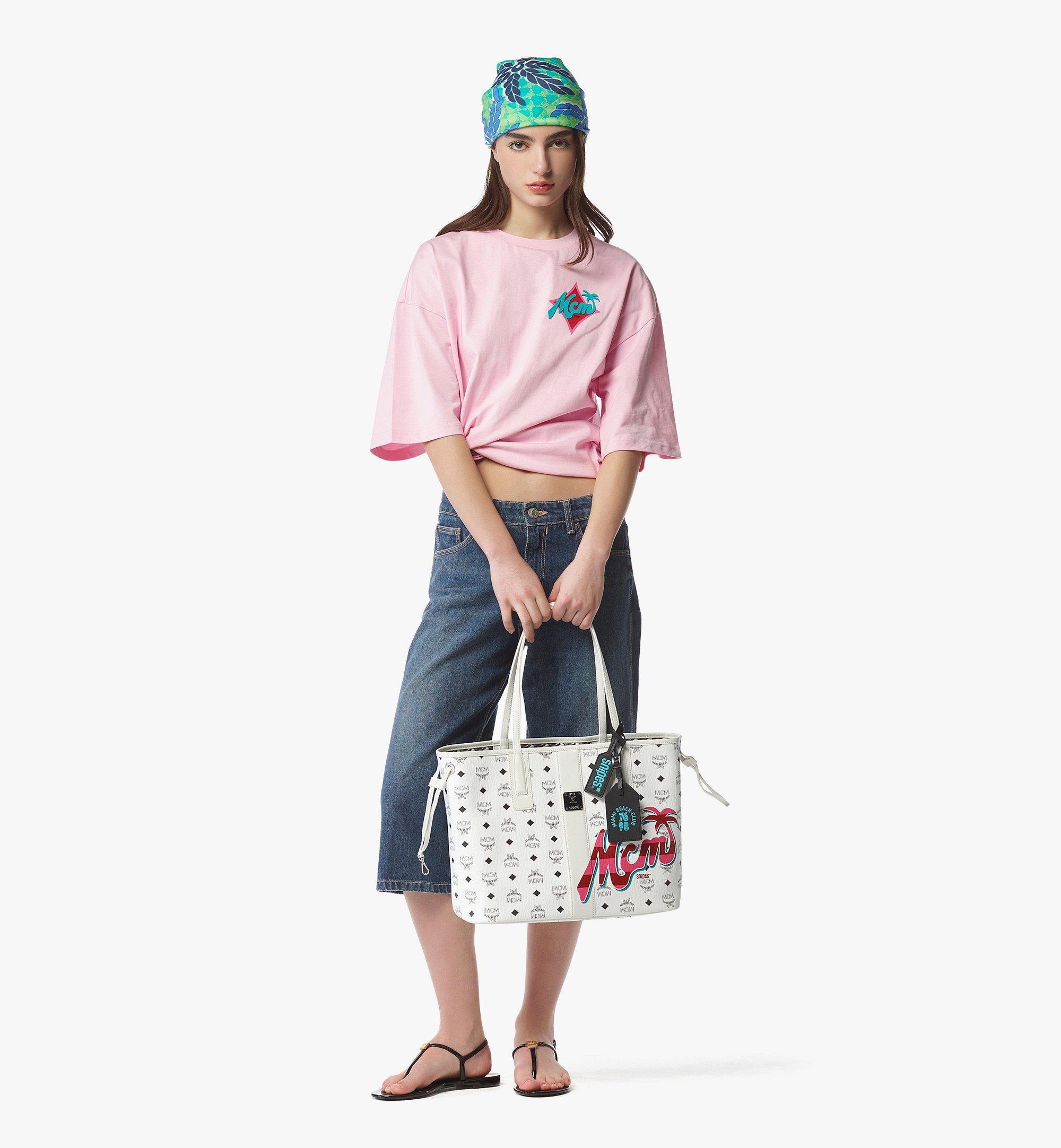 MCM MCM x SNIPES Reversible Liz Shopper in Visetos  MWPFSUP03WT001 Alternate View 5