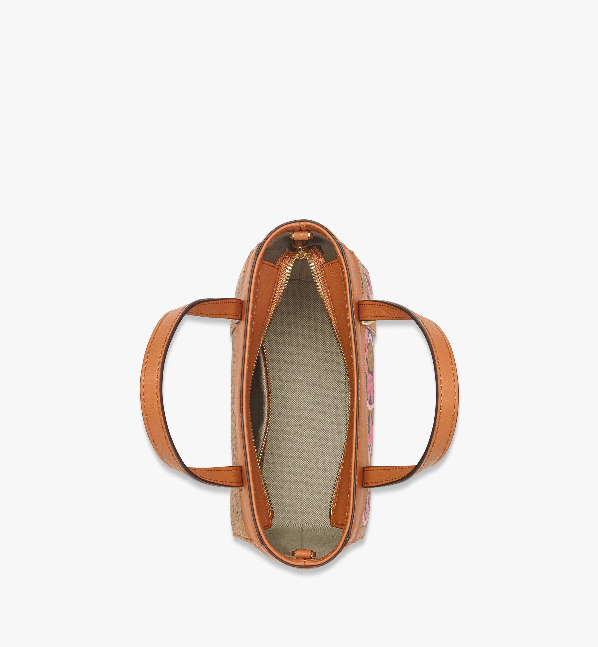 MCM Year of the Snake Toni Shopper in Visetos Leather Mix Cognac MWPFSUP05CO001 Alternate View 2