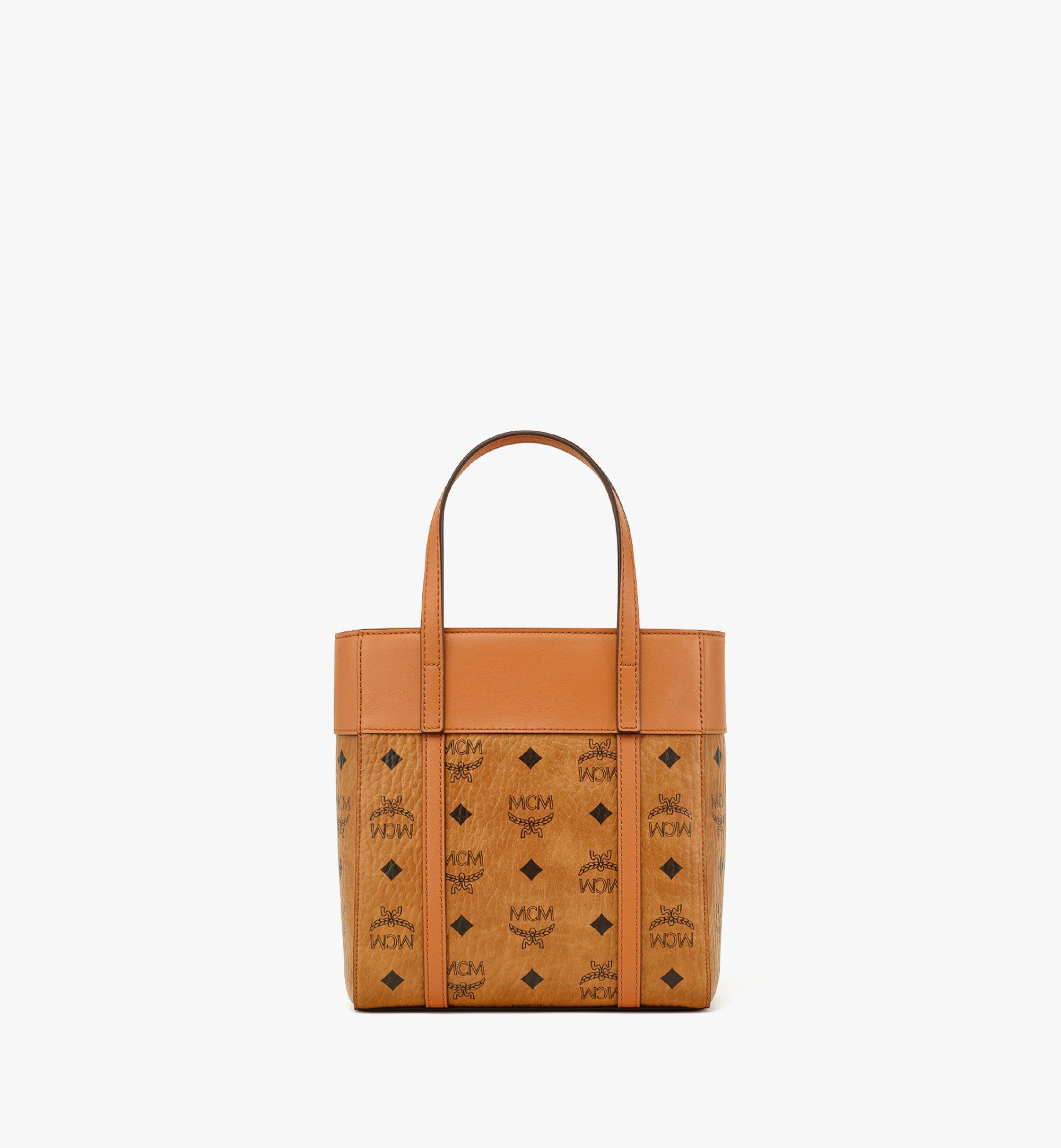 MCM 520 Pet Love Toni Visetos皮革混搭购物袋  MWPFSUP07CO001 更多视角 3