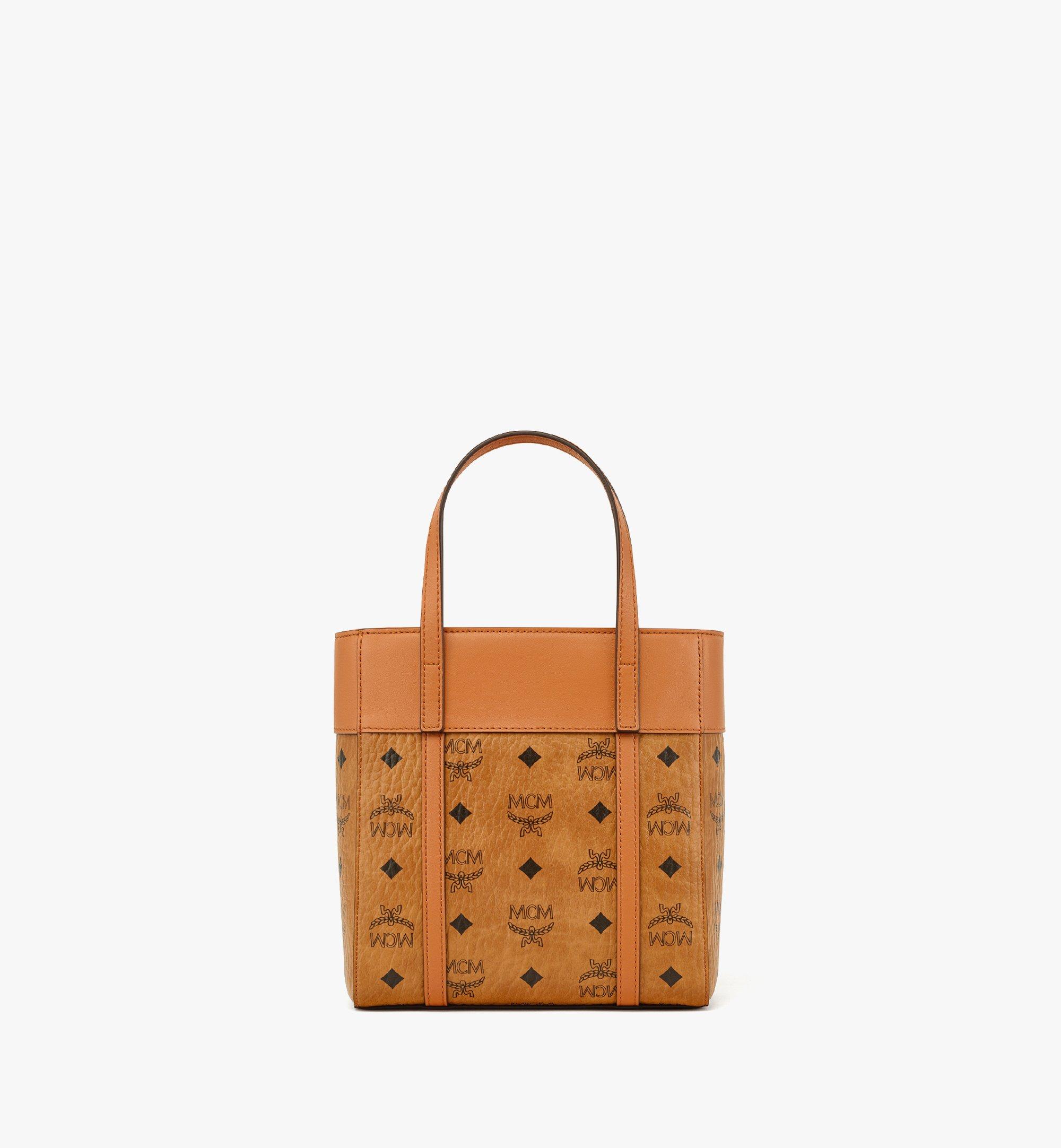 MCM 520 Pet Love Toni Visetos皮革混搭购物袋  MWPFSUP08CO001 更多视角 3