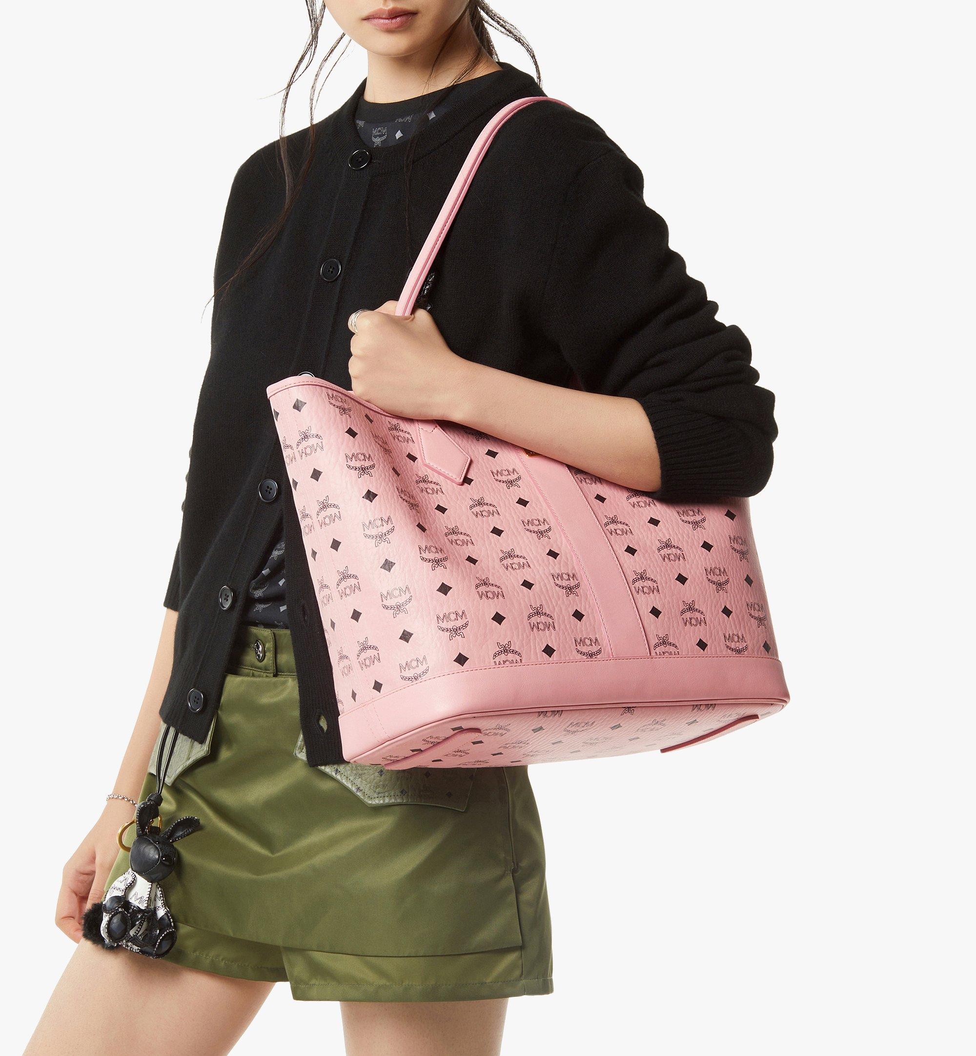 MCM Nouveau sac cabas Liz en Visetos Pink MWPGSLR02PZ001 Plus de photos 6