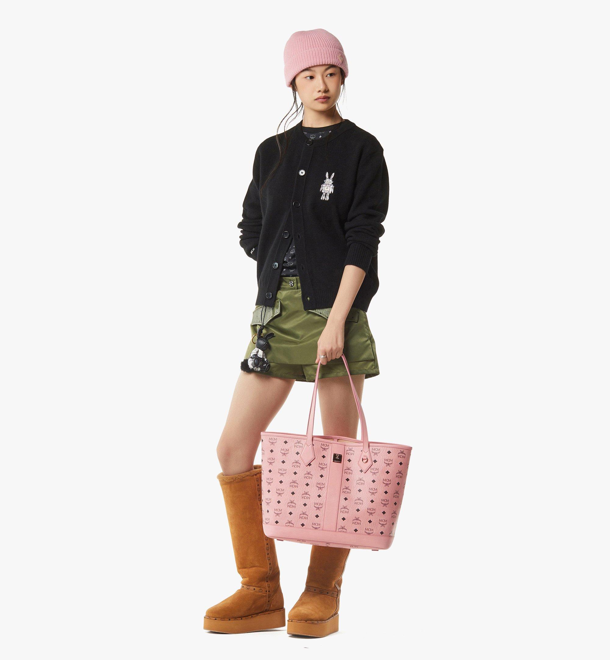 MCM Nouveau sac cabas Liz en Visetos Pink MWPGSLR02PZ001 Plus de photos 7