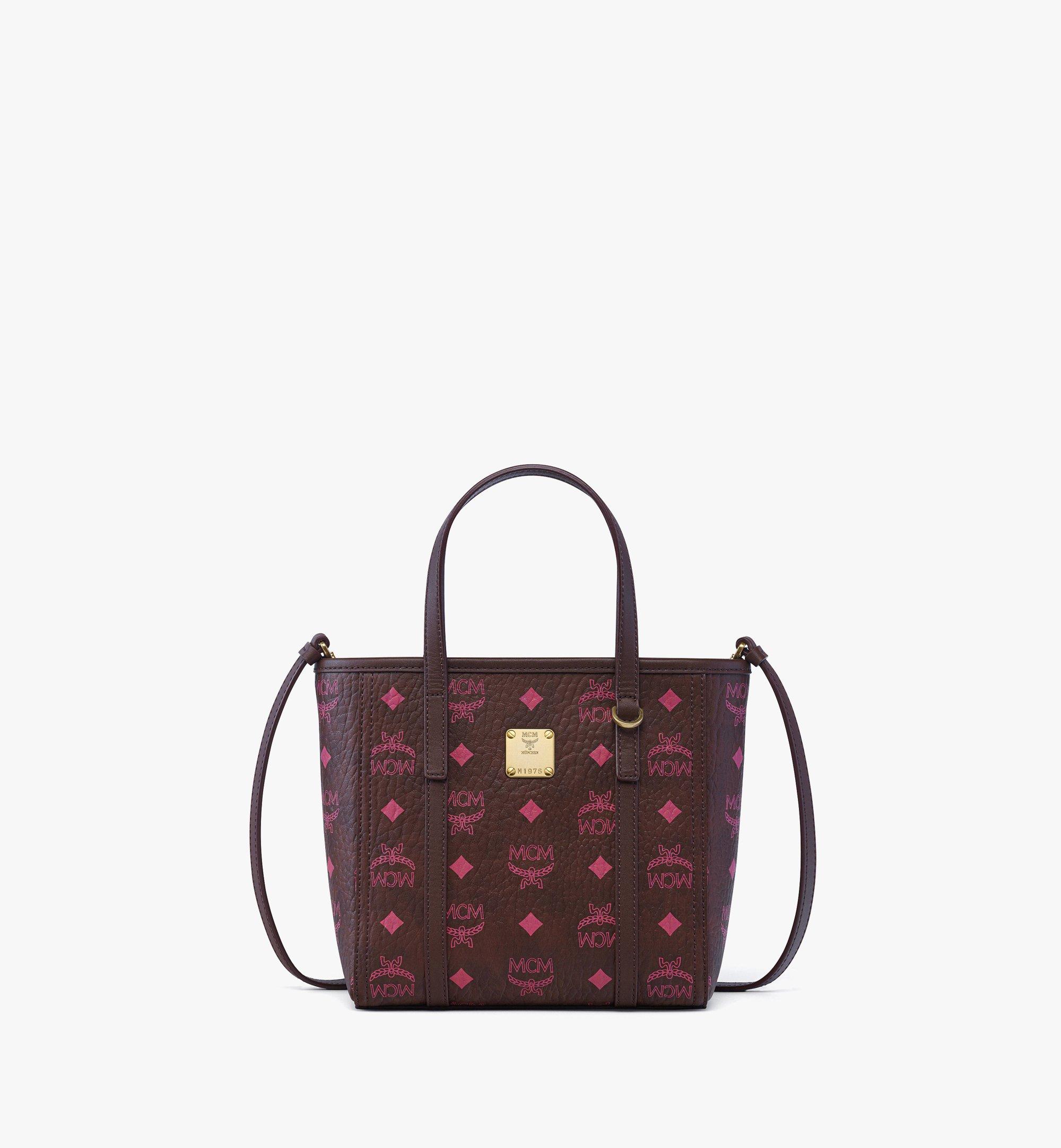 Toni Top-Zip Shopper in Visetos