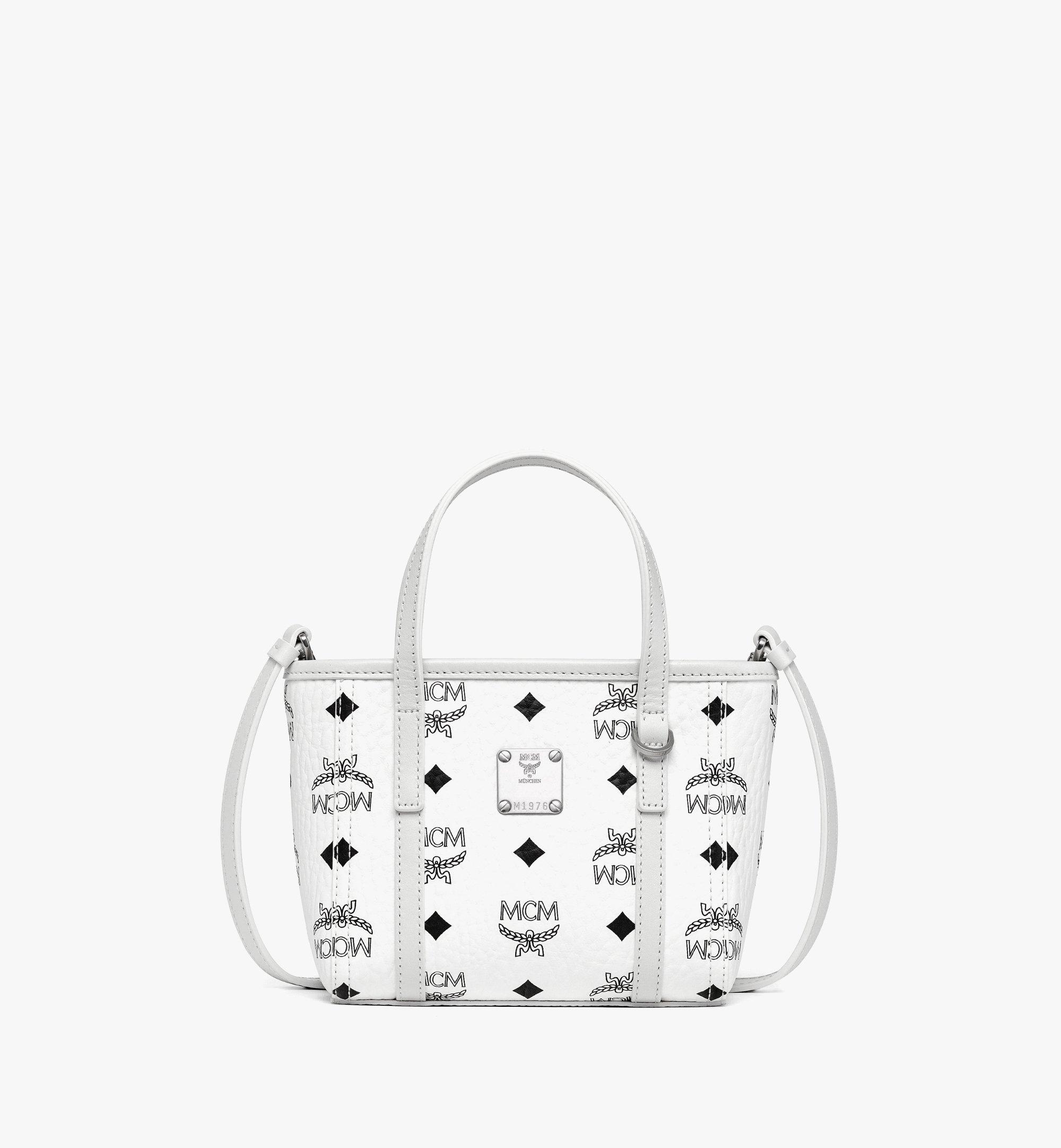 X-Mini Toni Top-Zip Shopper in Visetos Pink | MCM ®US