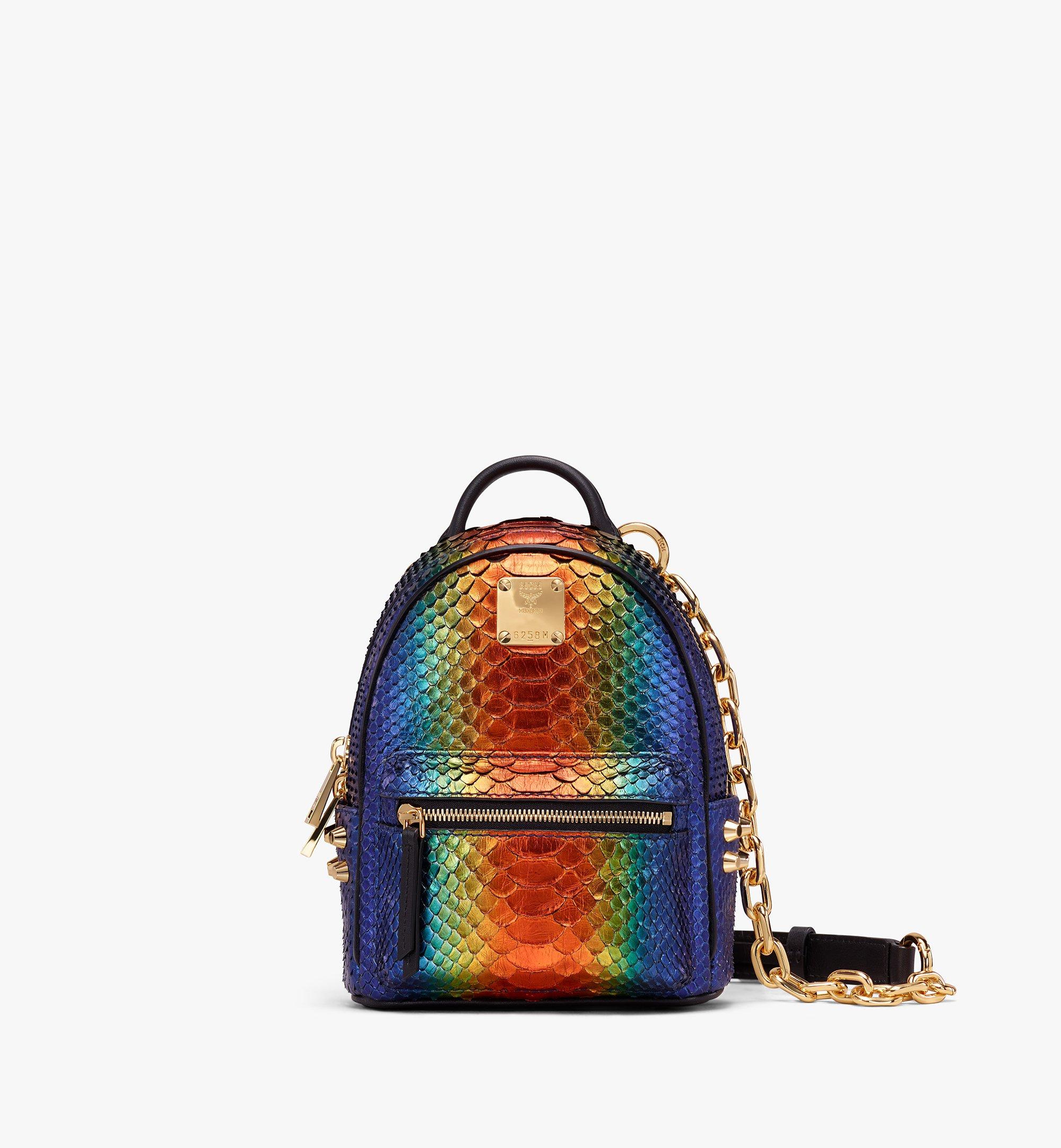 rainbow mini backpack