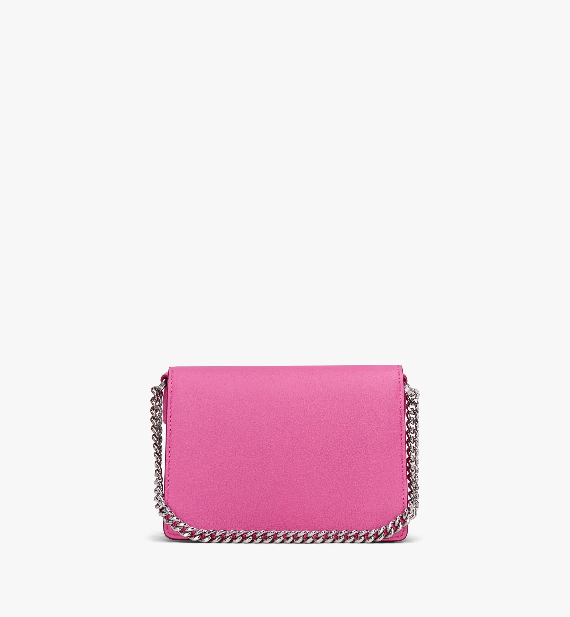 Mcm Patricia Crossbody in Park Avenue Leather - Pink - Shoulder Bags