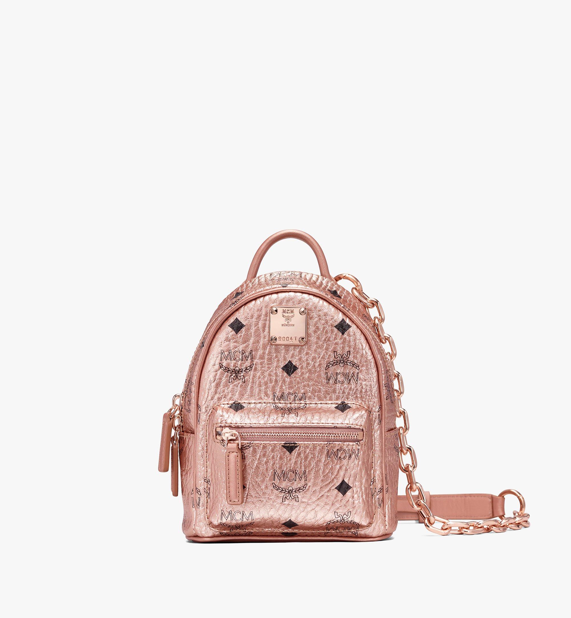 mcm rose gold crossbody