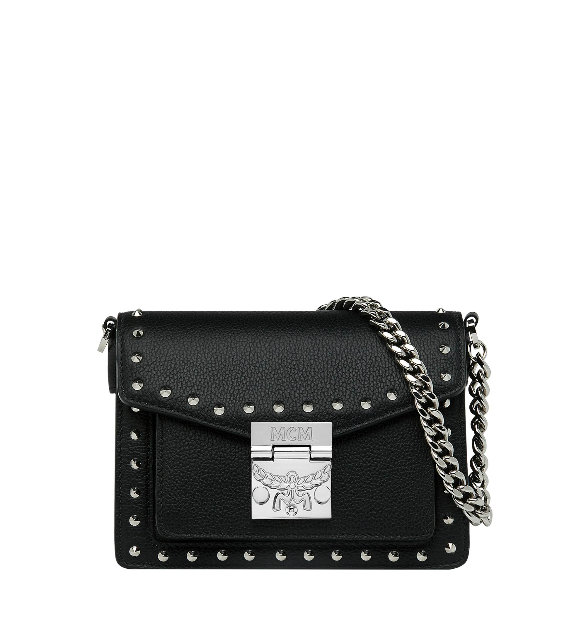 Buy MCM PATRICIA CROSSBODY IN VISETOS BLACK Online in Singapore