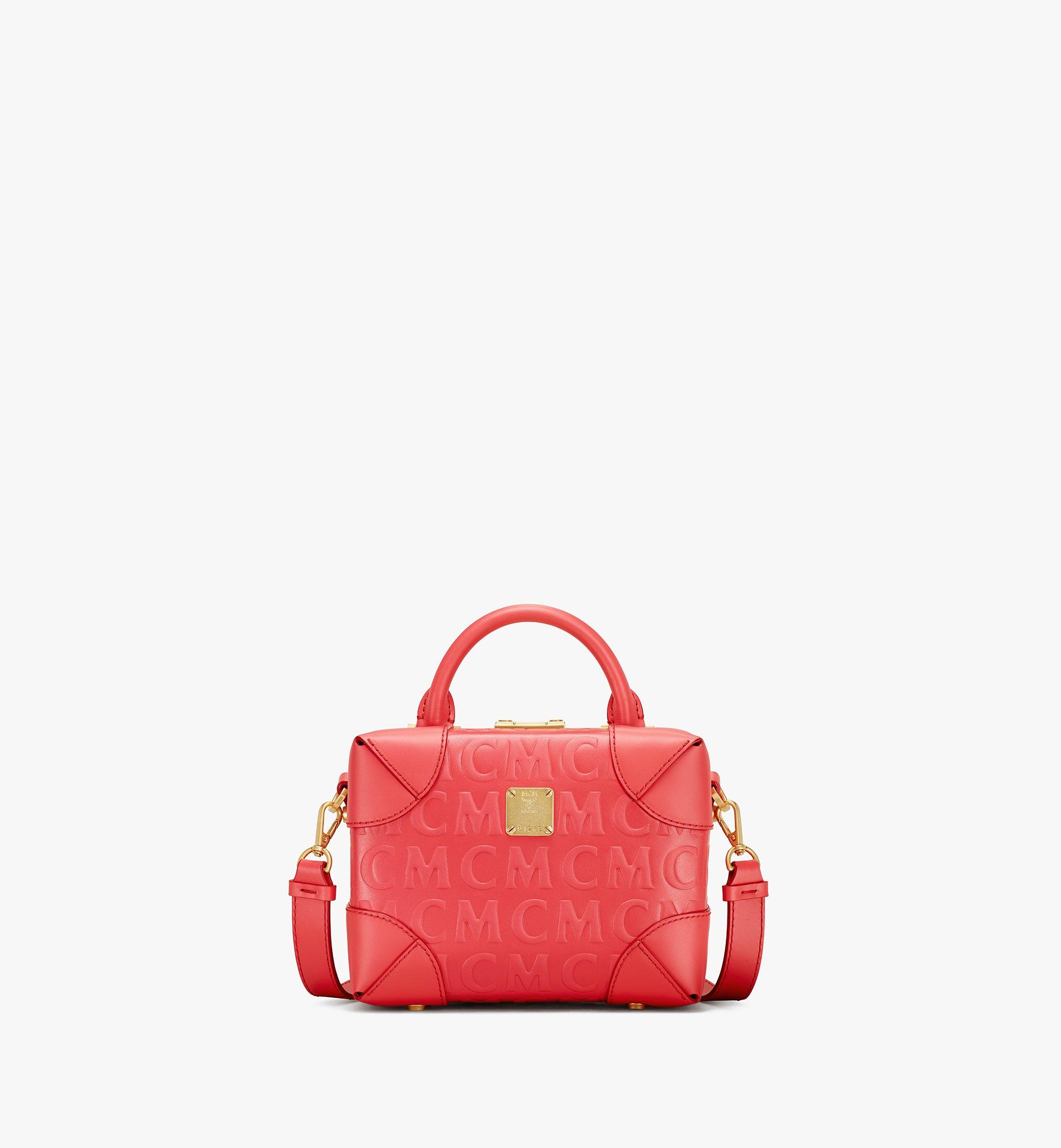 Mcm Red Leather Crossbody Bag (LCR) 144010021965 RP/SA