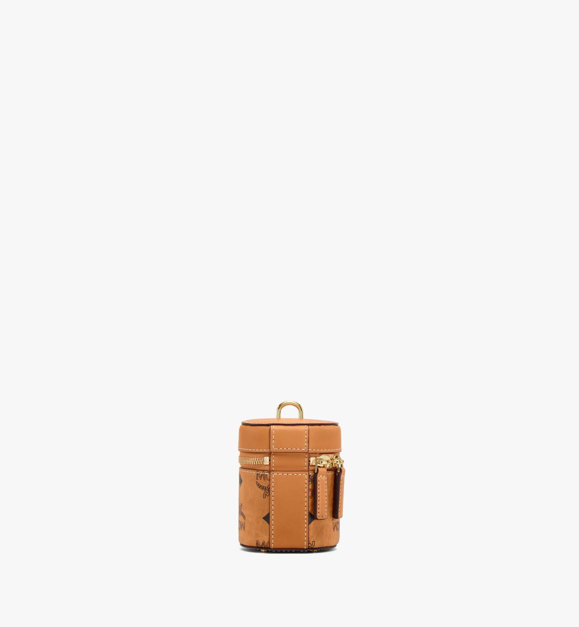 X-Mini Aren Cylinder Crossbody in Visetos Cognac | MCM ®CN