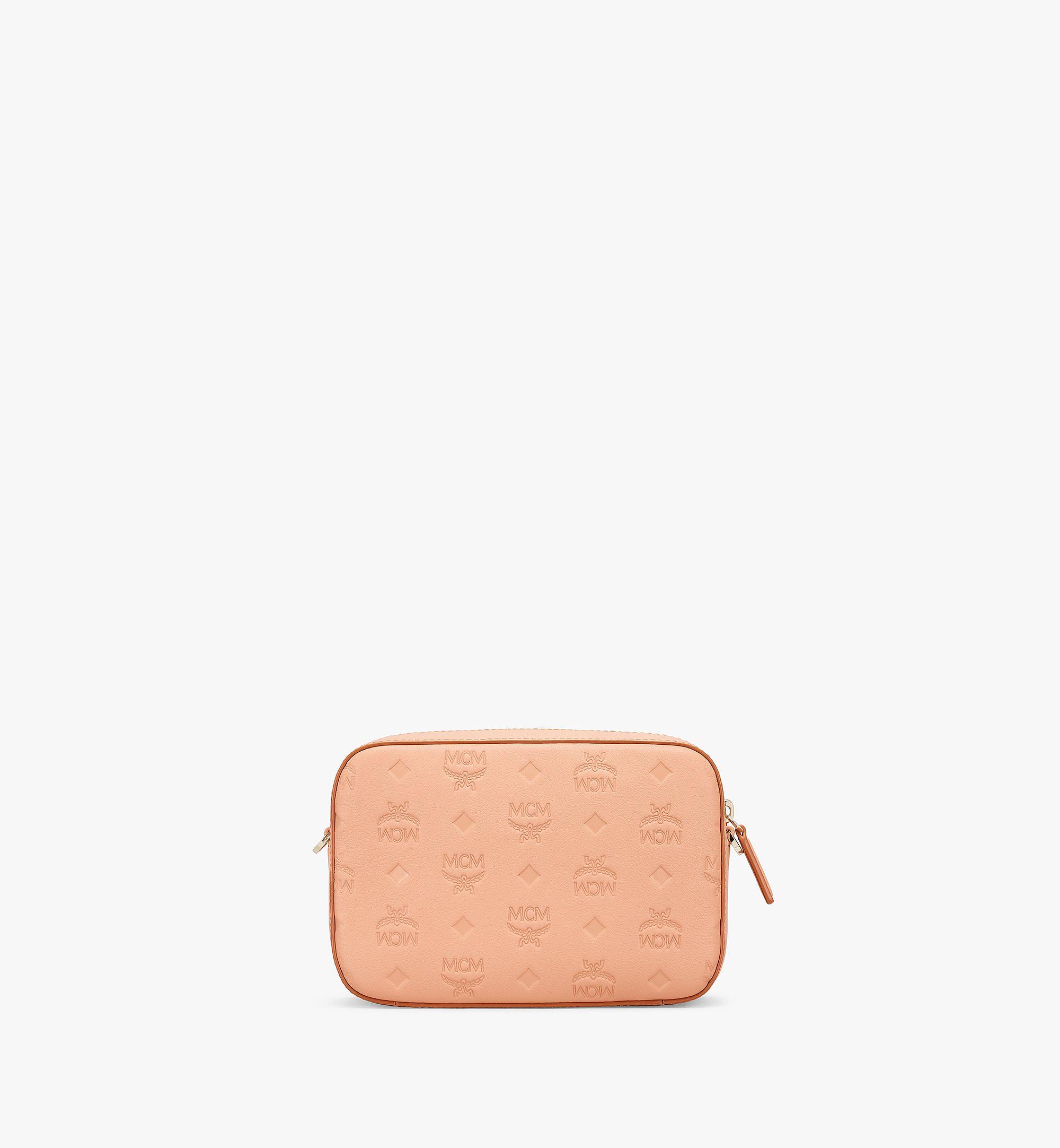 Mini Camera Bag in Monogram Leather SANDSTONE | MCM ®DE