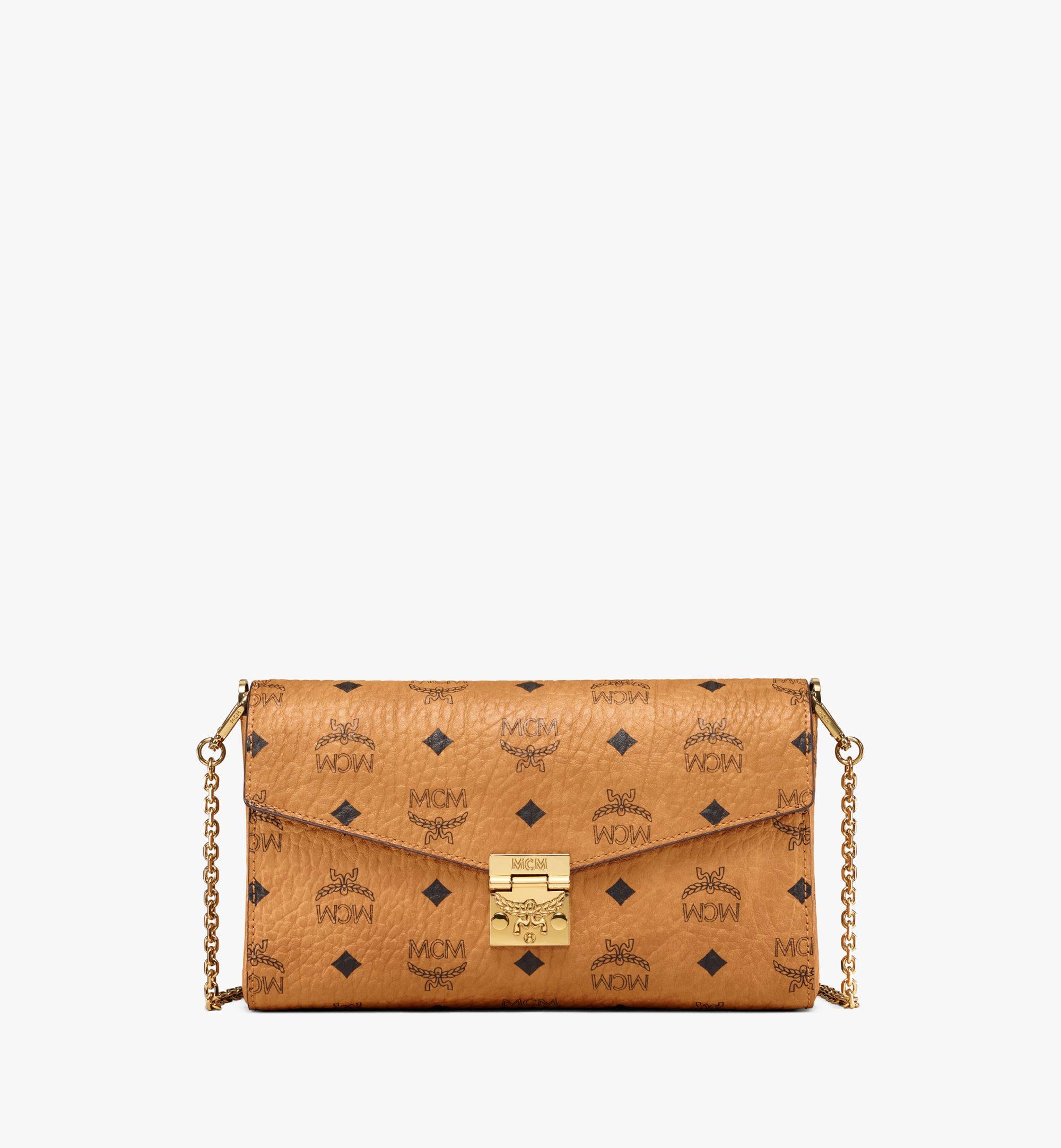 mcm medium tracy flap crossbody bag