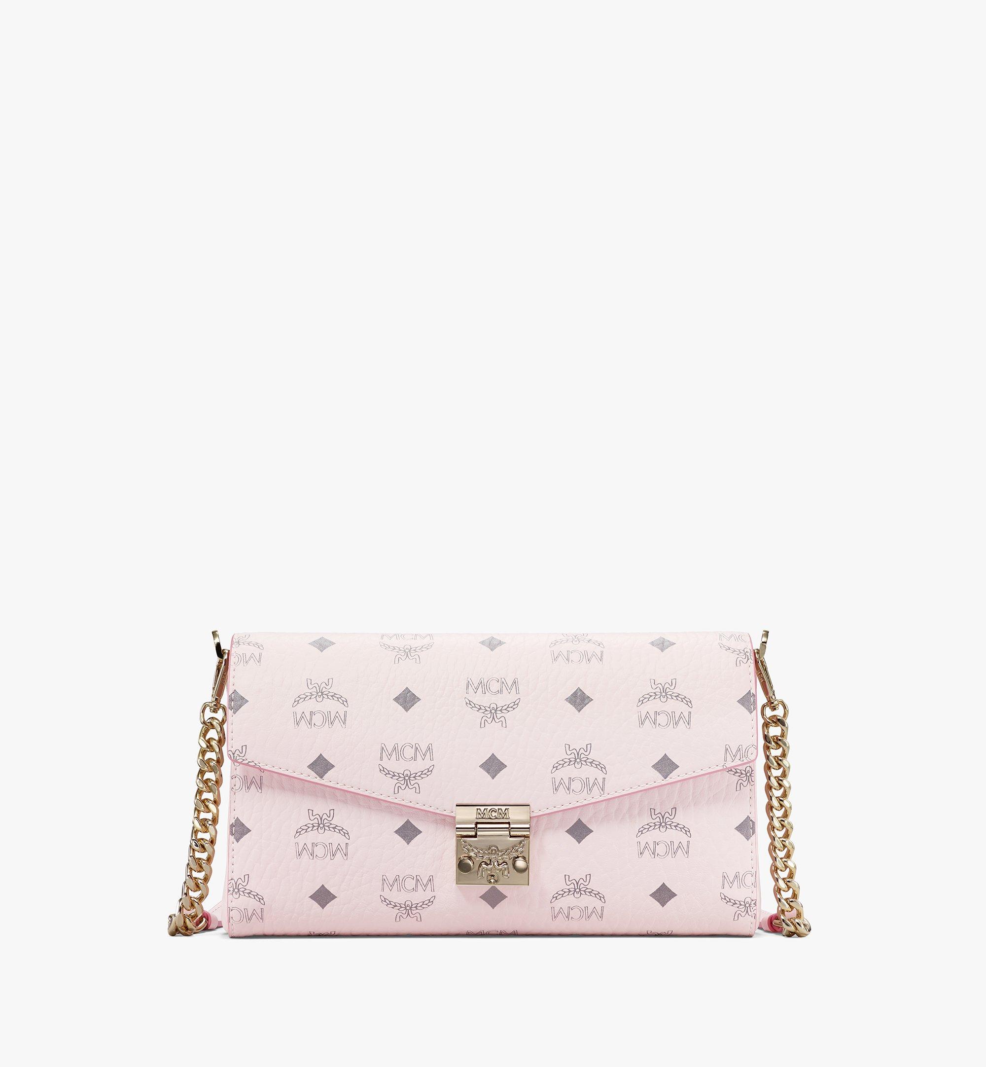 MCM Visetos Small Powder Pink Crossbody Belt Bag - A World Of Goods For  You, LLC