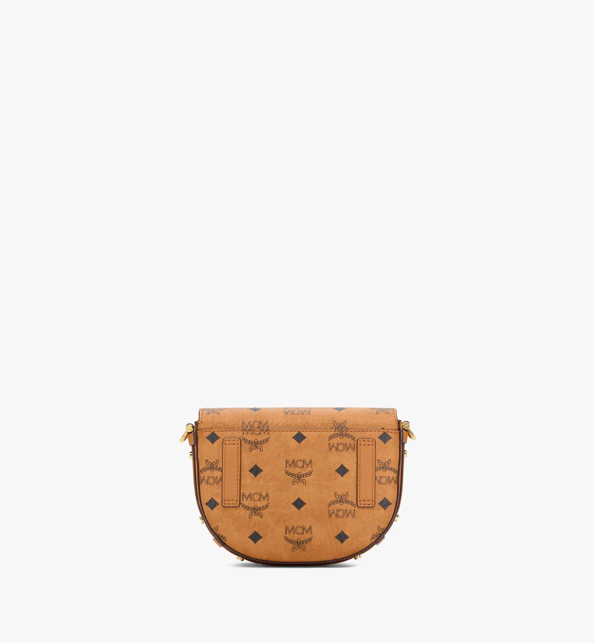 Mini Tracy Round Crossbody in Visetos Cognac | MCM ®TH