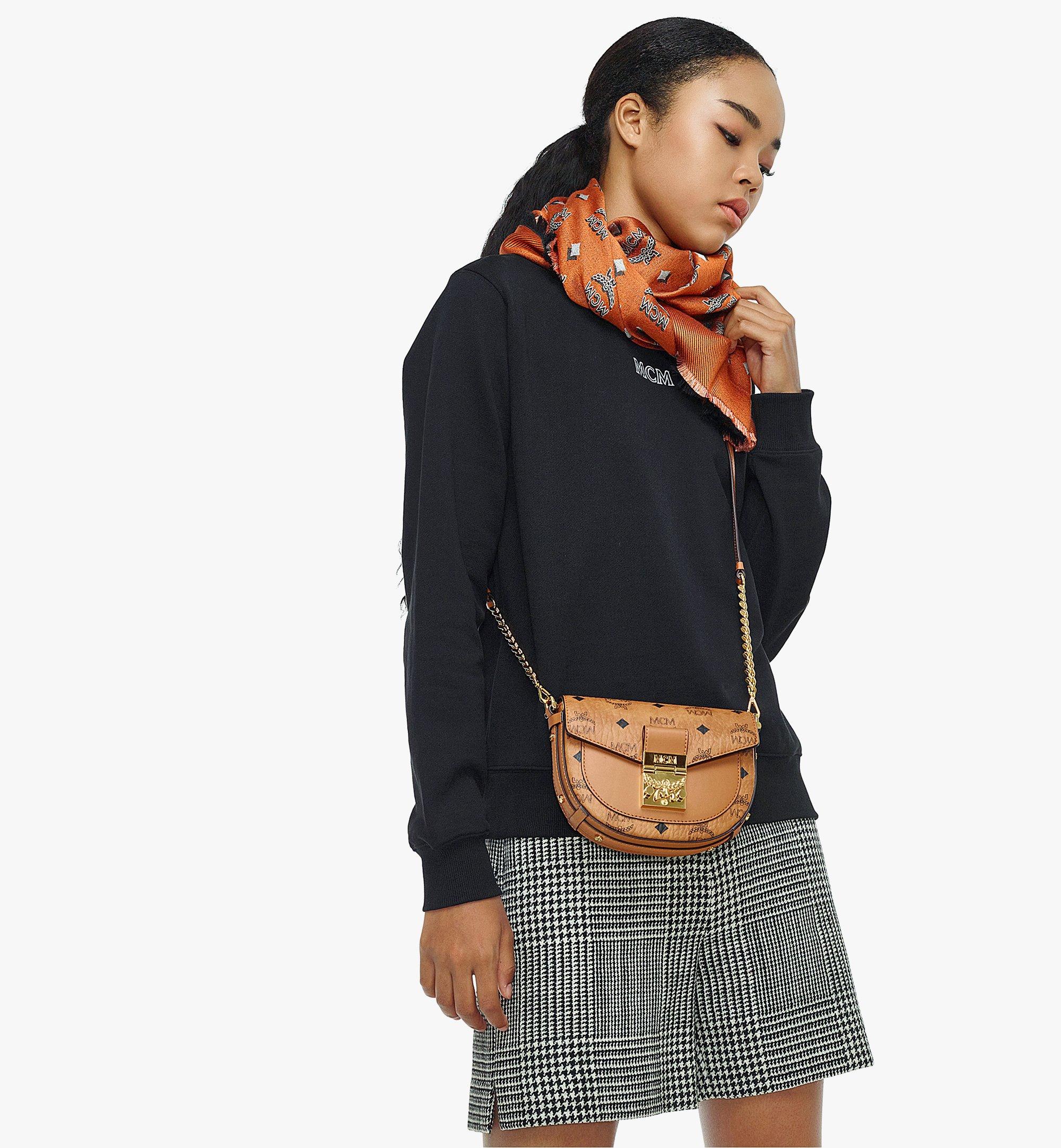 Mini Tracy Round Crossbody in Visetos Cognac | MCM ®AU