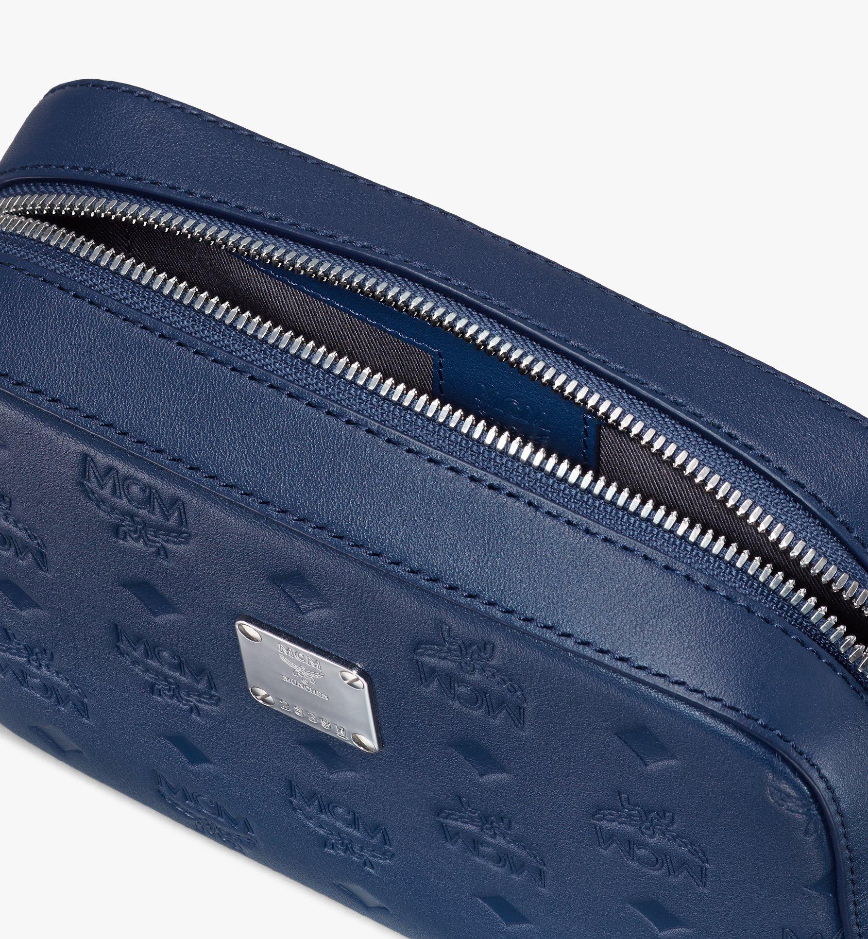 mcm blue crossbody