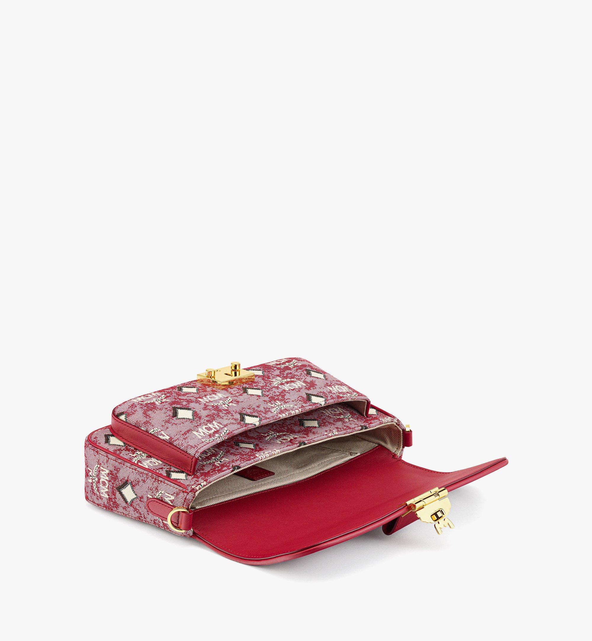 Medium Crossbody Bag in Vintage Monogram Jacquard Red MCM ®UK