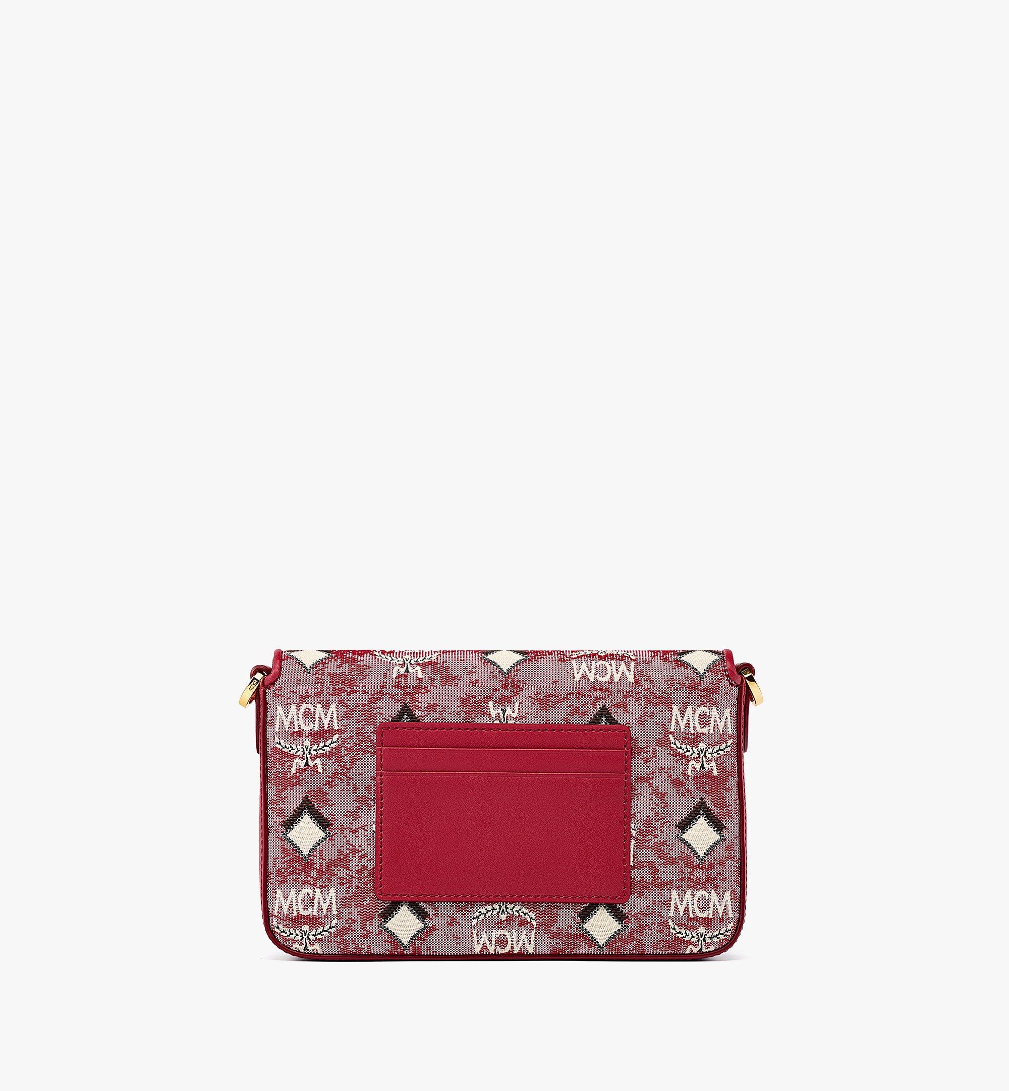 Mcm red crossbody clearance bag