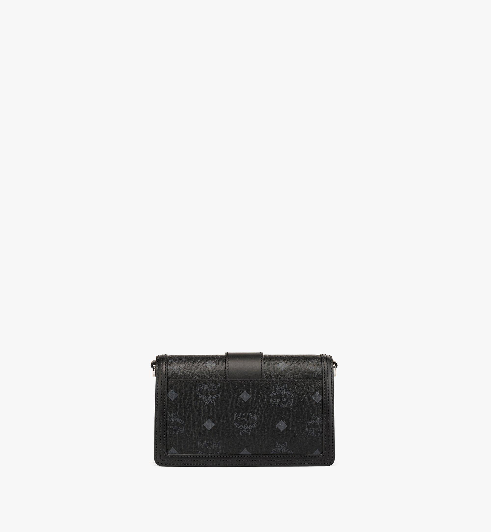 Mcm Gretl Visetos Crossbody - Black