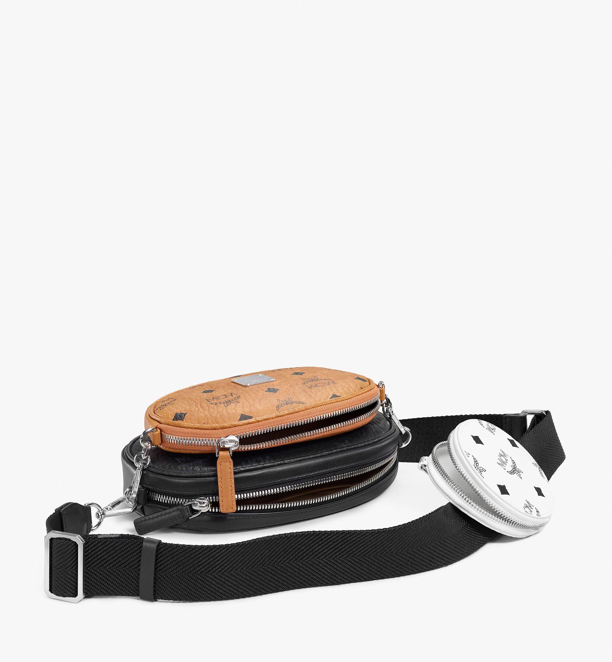 MCM Visetos Essential Multi-Pochette Belt Bag