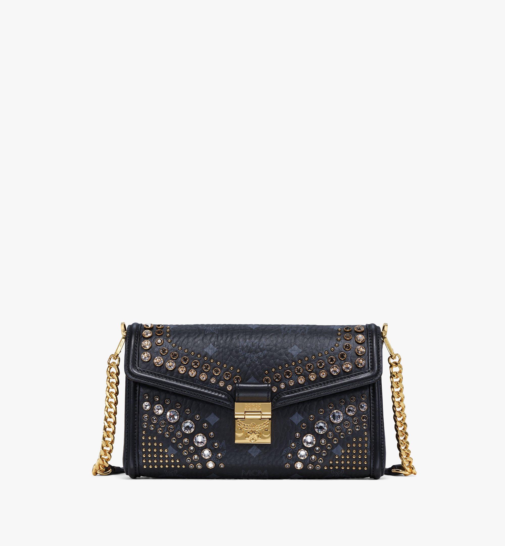 MCM Tracy クロスボディバッグ - ダイヤモンド ヴィセトス Black MWRBSVI01BK001 ほかの角度から見る 1