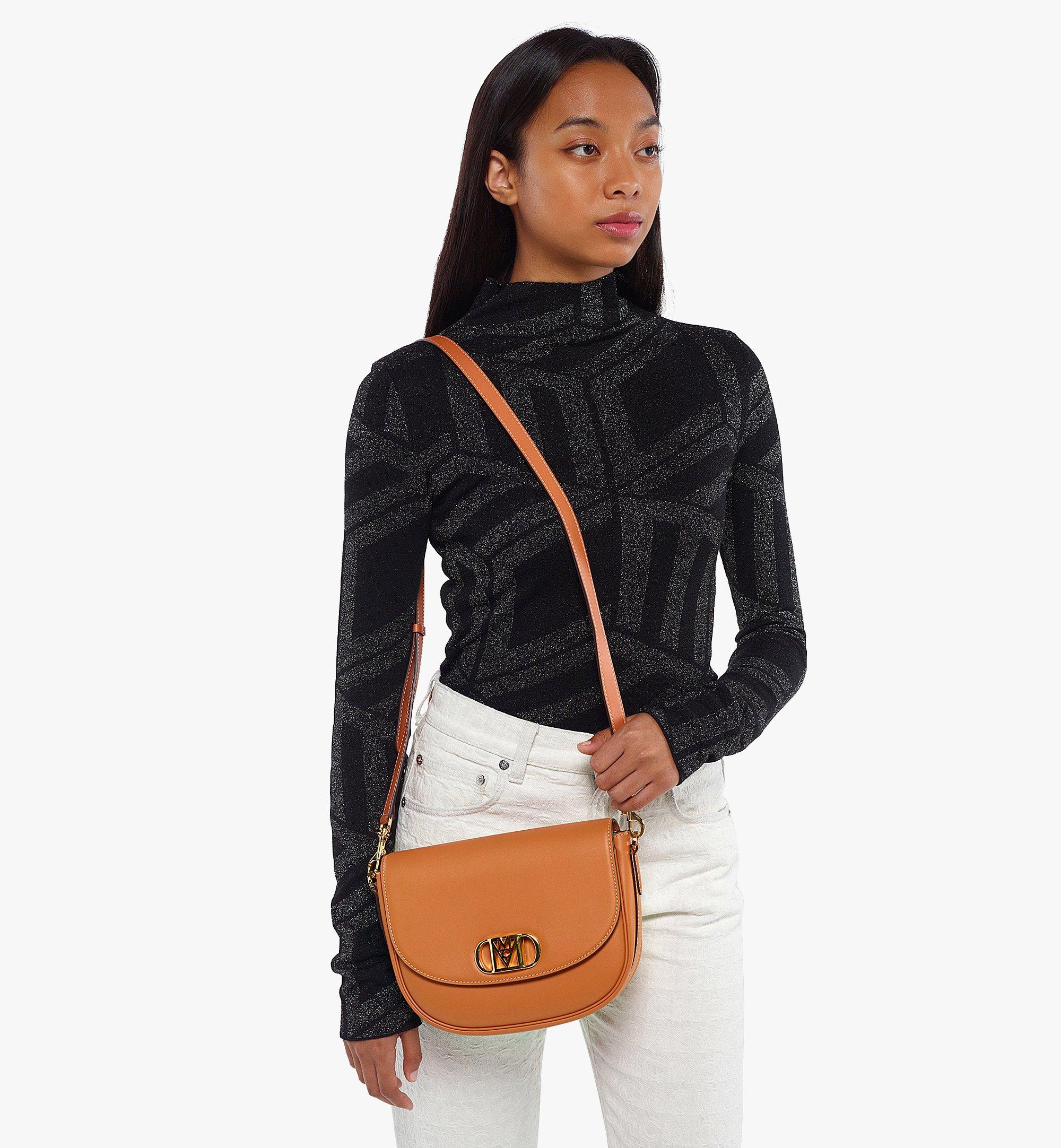 Small Mode Travia Crossbody in Nappa Leather Cognac | MCM ®US