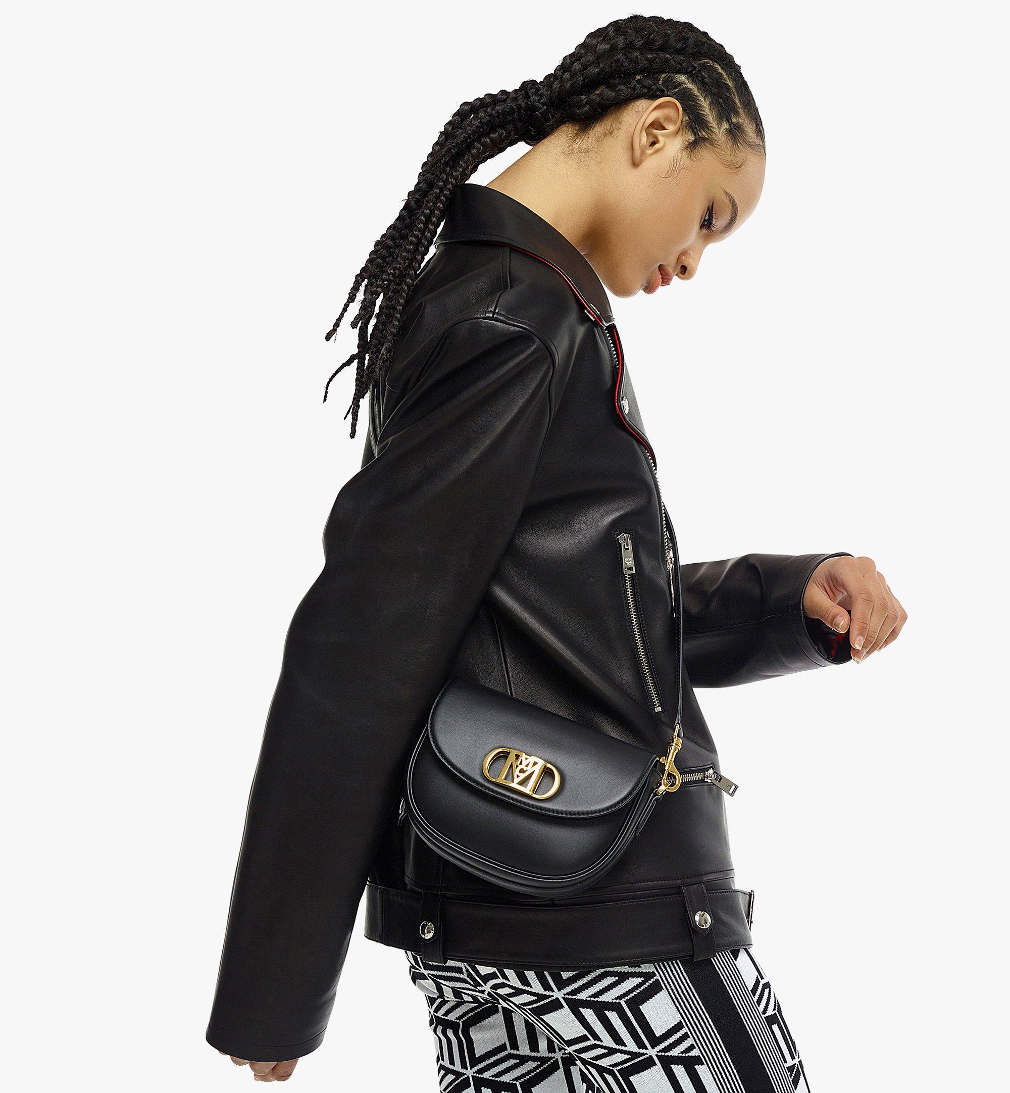 Mini Mode Travia Crossbody in Nappa Leather Black MCM ®CH