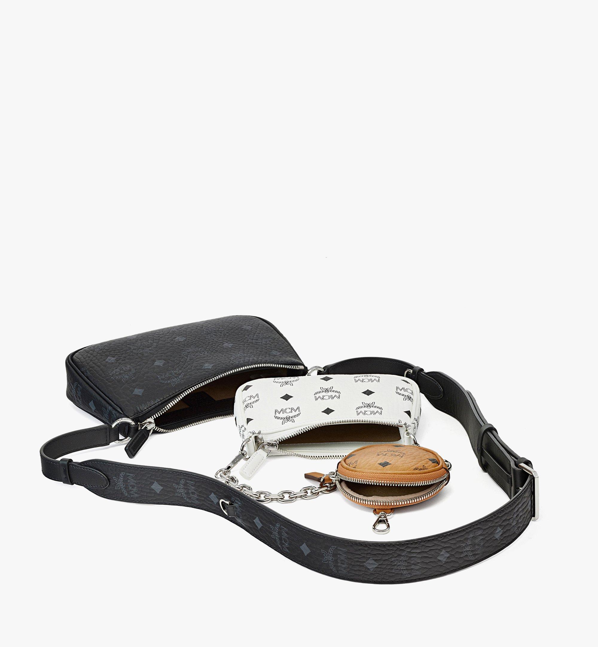 MCM Visetos Essential Multi-Pochette Belt Bag