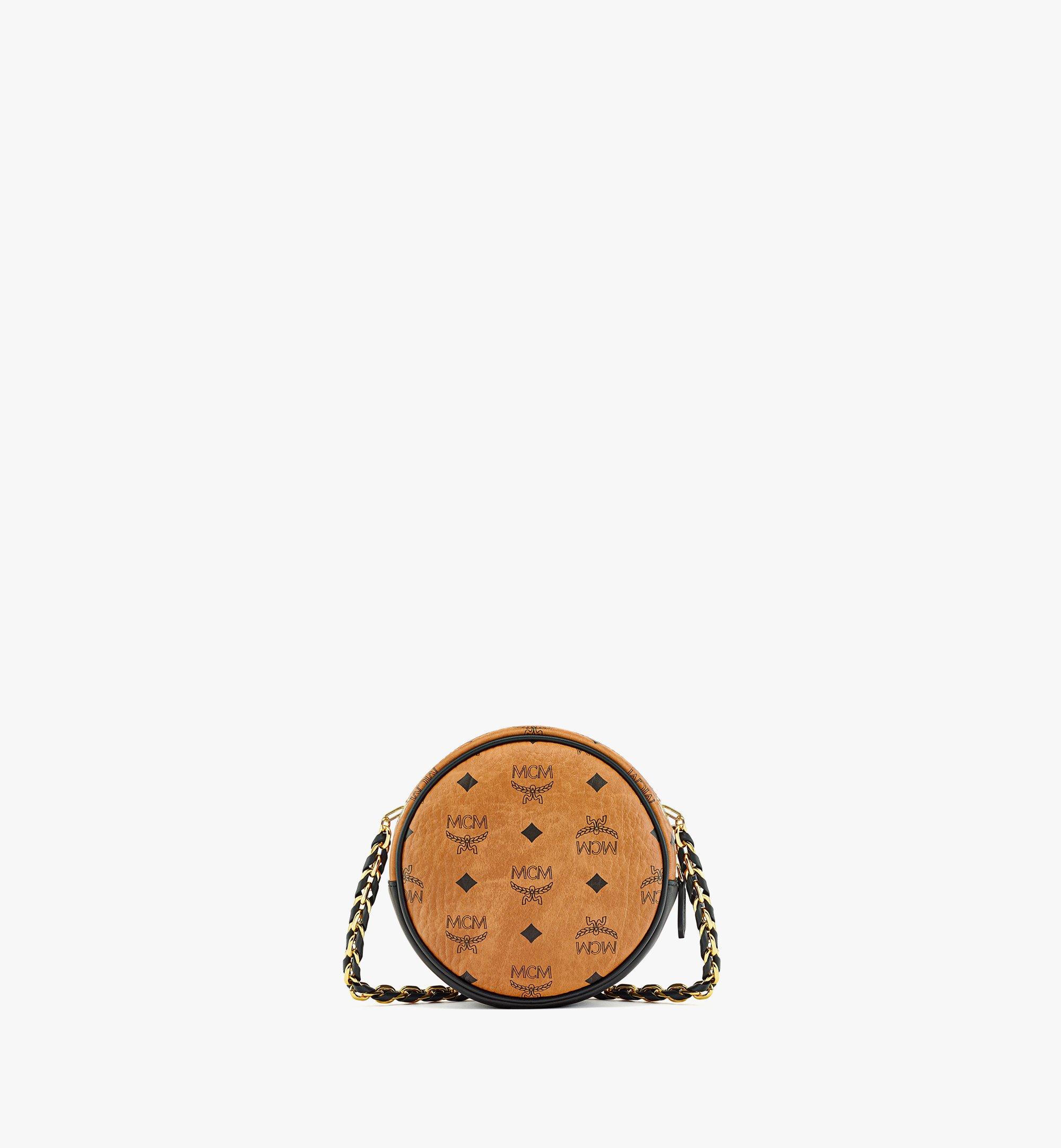 Mcm best sale crossbody gold