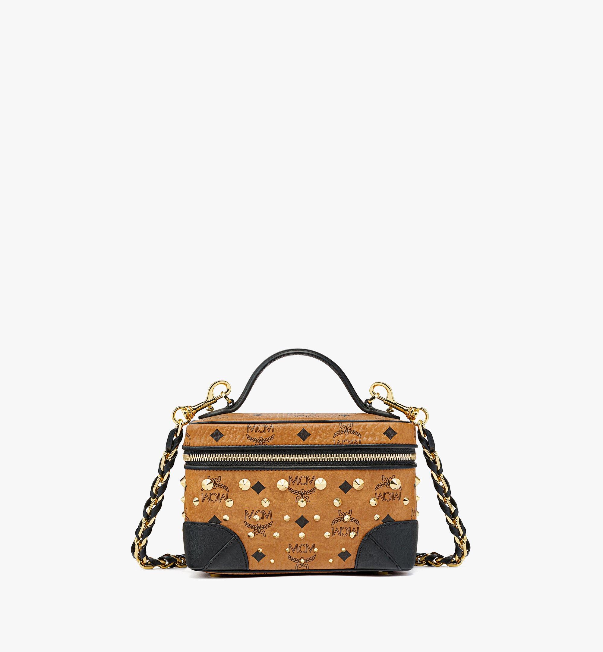 Rockstar Vanity Case in Gold Studded Visetos