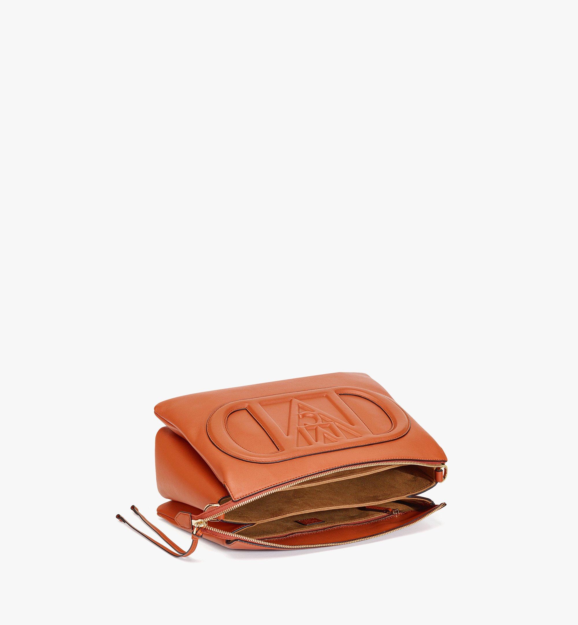 MCM Mode Travia ショルダーバッグ - スペイン製カーフレザー Brown MWRDALD02C8001 ほかの角度から見る 2